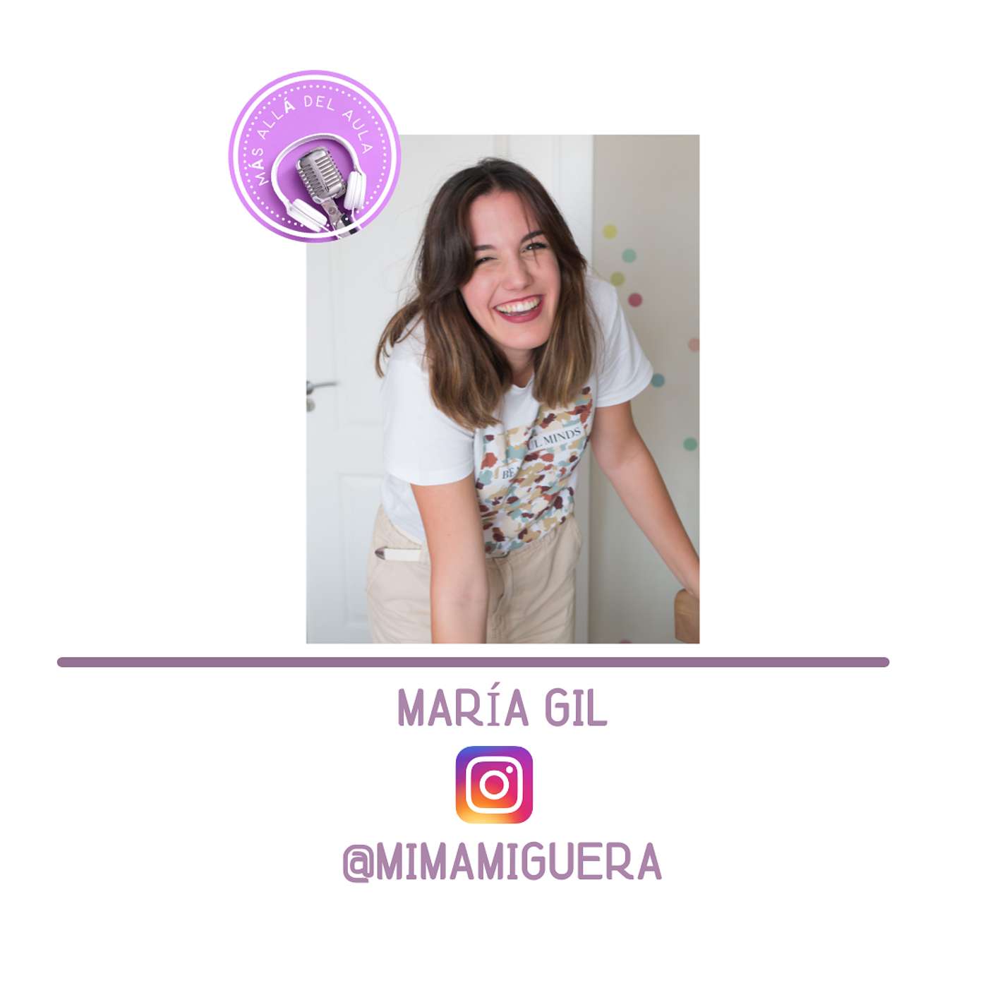 Conversación Más Allá del Aula con María Gil episode artwork