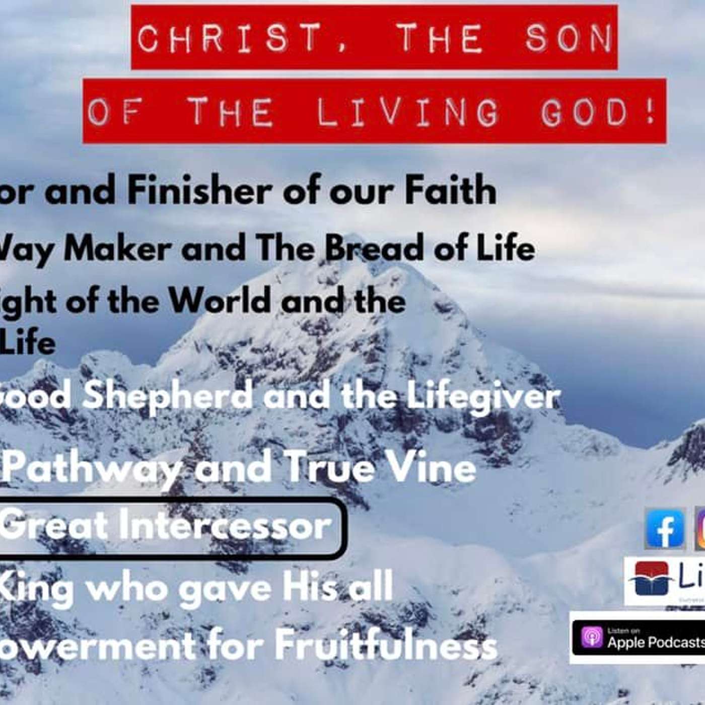 Our Great Intercessor - Lifegate Church - 12.12.21