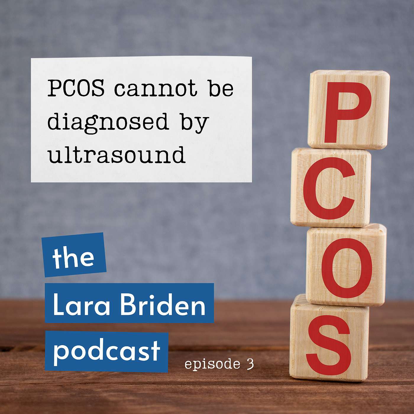 Why PCOS cannot be diagnosed by ultrasound