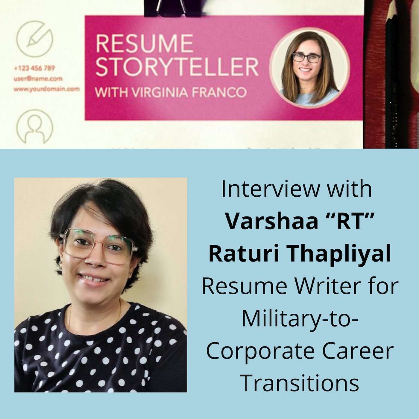 Resume Storyteller with Virginia Franco
