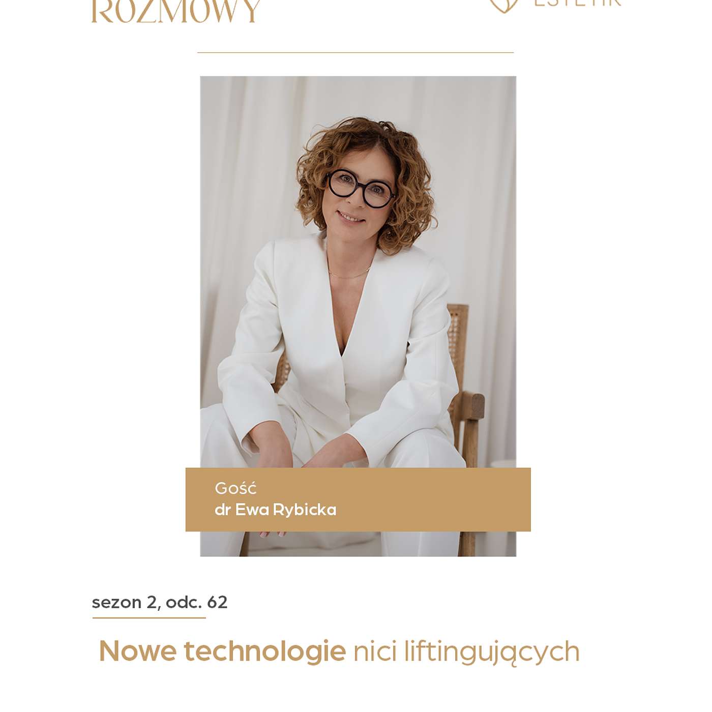 Nowe technologie nici liftingujących. Dr Ewa Rybicka Nowe technologie nici liftingujących. Dr Ewa Rybicka