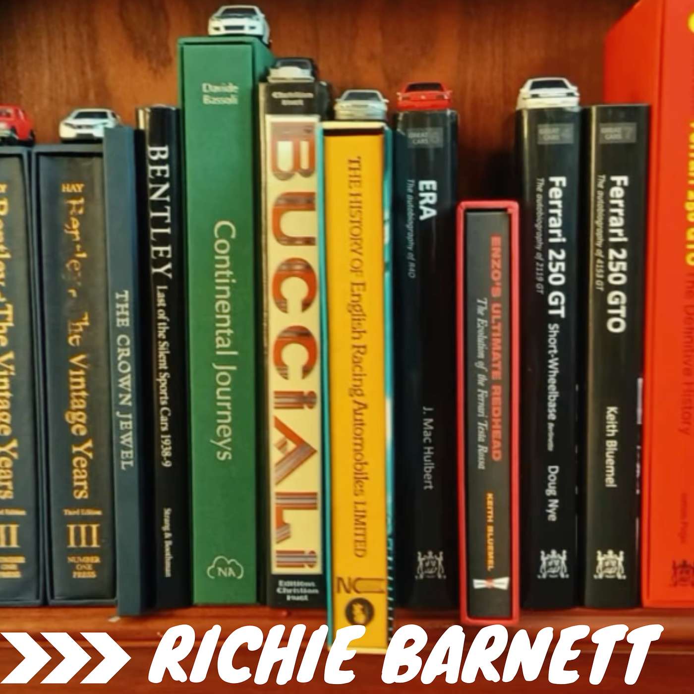 Richie Barnett | Car Books, Italian Styling, American Engines, Gangsters and Showbiz