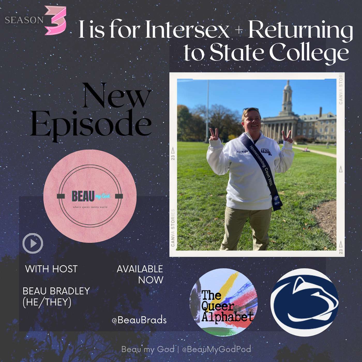 #43 - I is for Intersex + Returning to State College