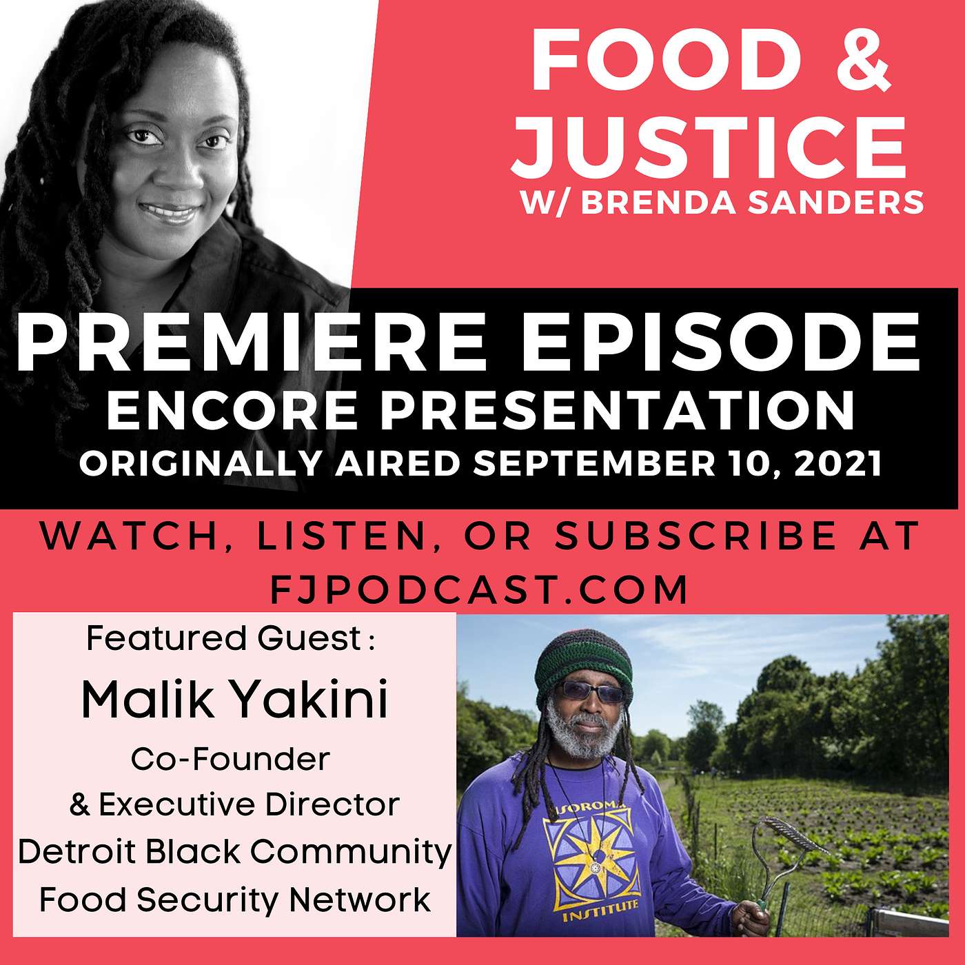 Malik Yakini of Detroit Black Community Food Security Network (Encore Presentation)