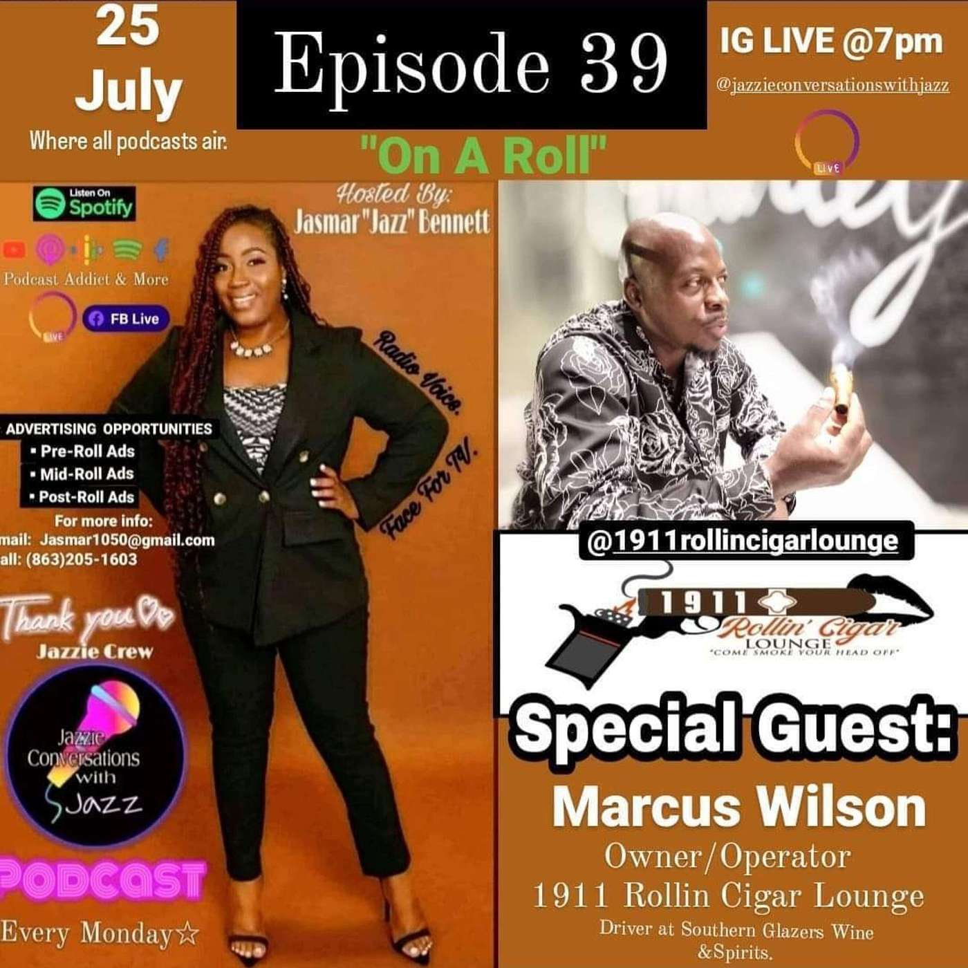 Episode 39:  On A Roll