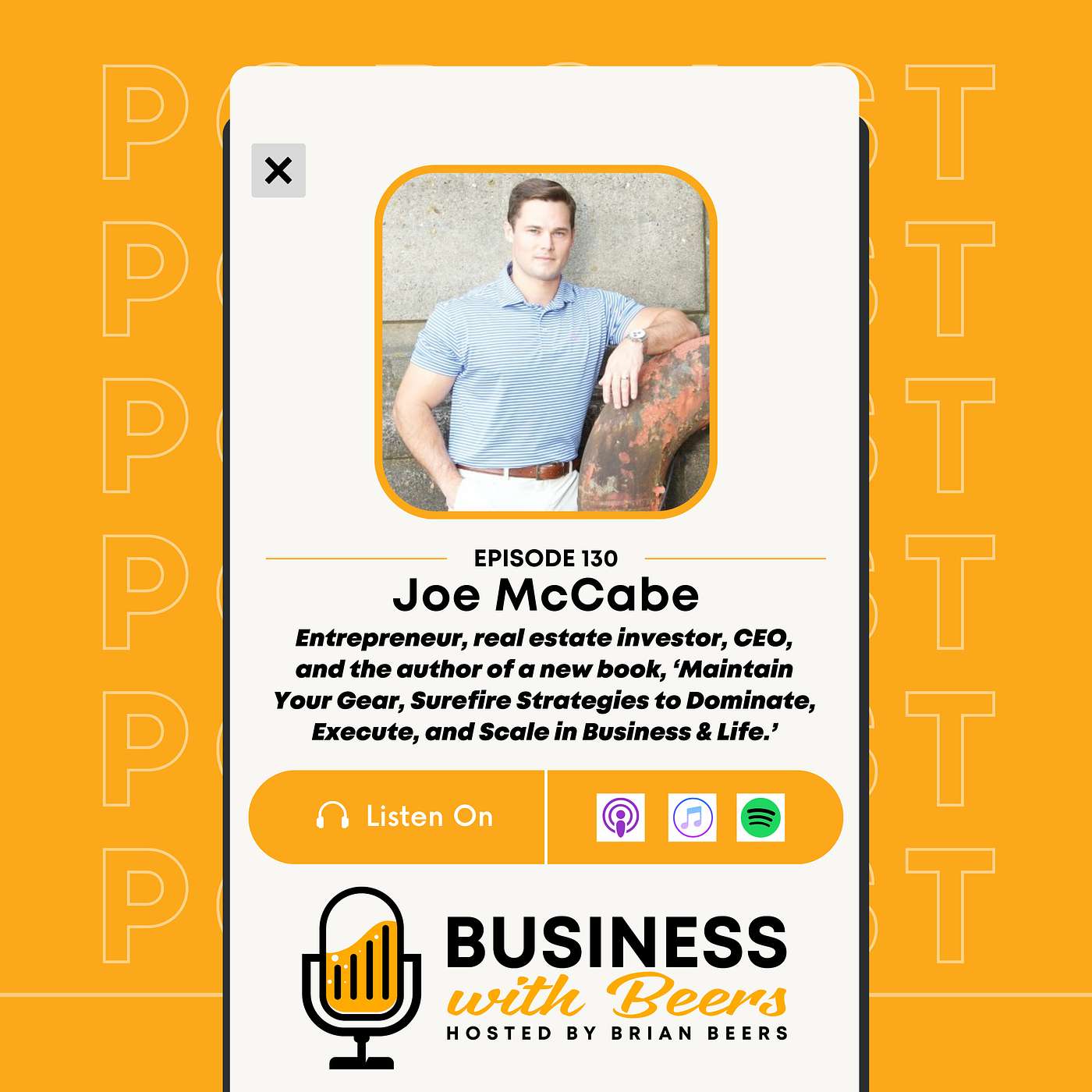 Surefire Strategies to Dominate, Execute, and Scale in Business & Life with Joe McCabe | Ep 130