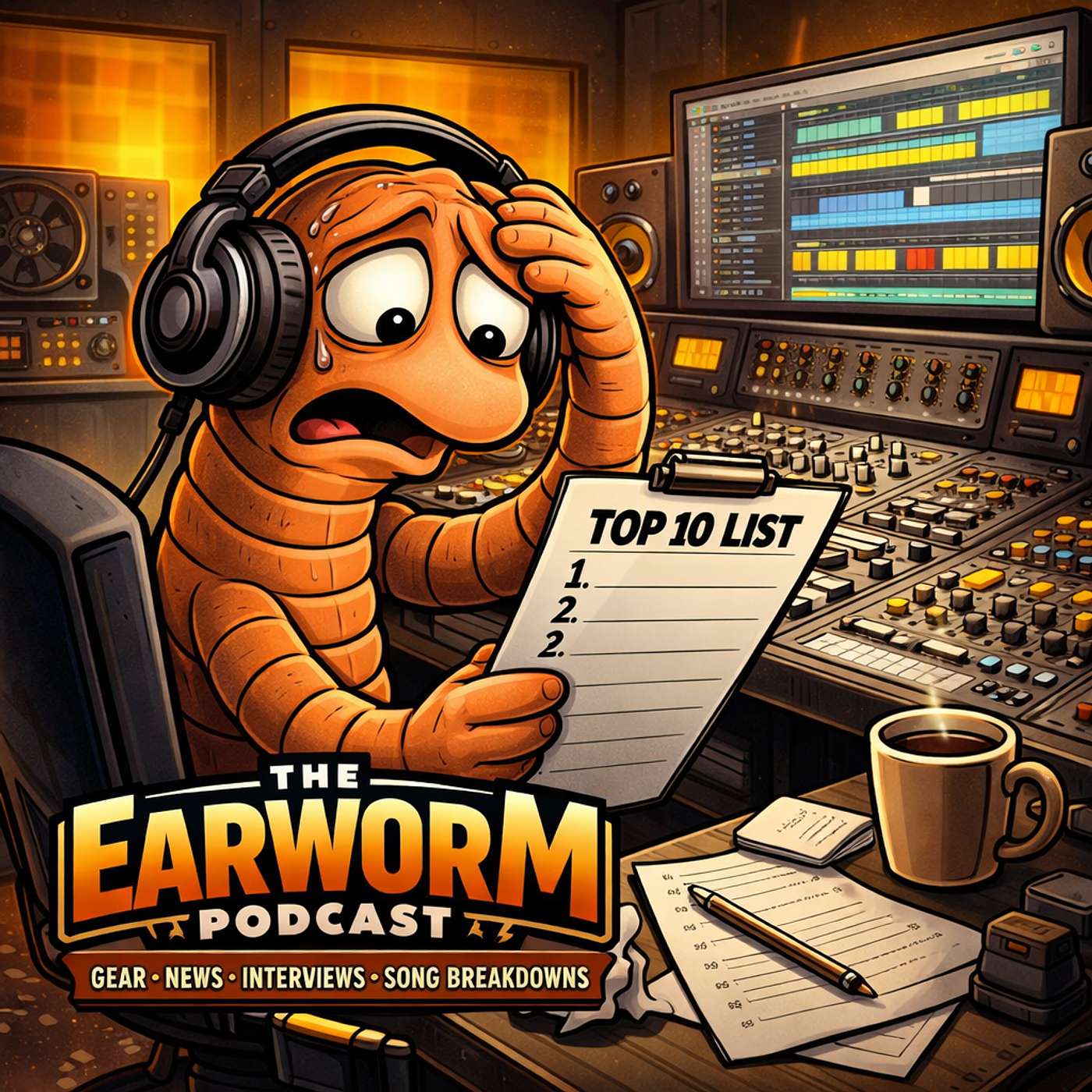 The Earworm Podcast - Episode 5 Put Some Rank on It!  GOATs? episode artwork