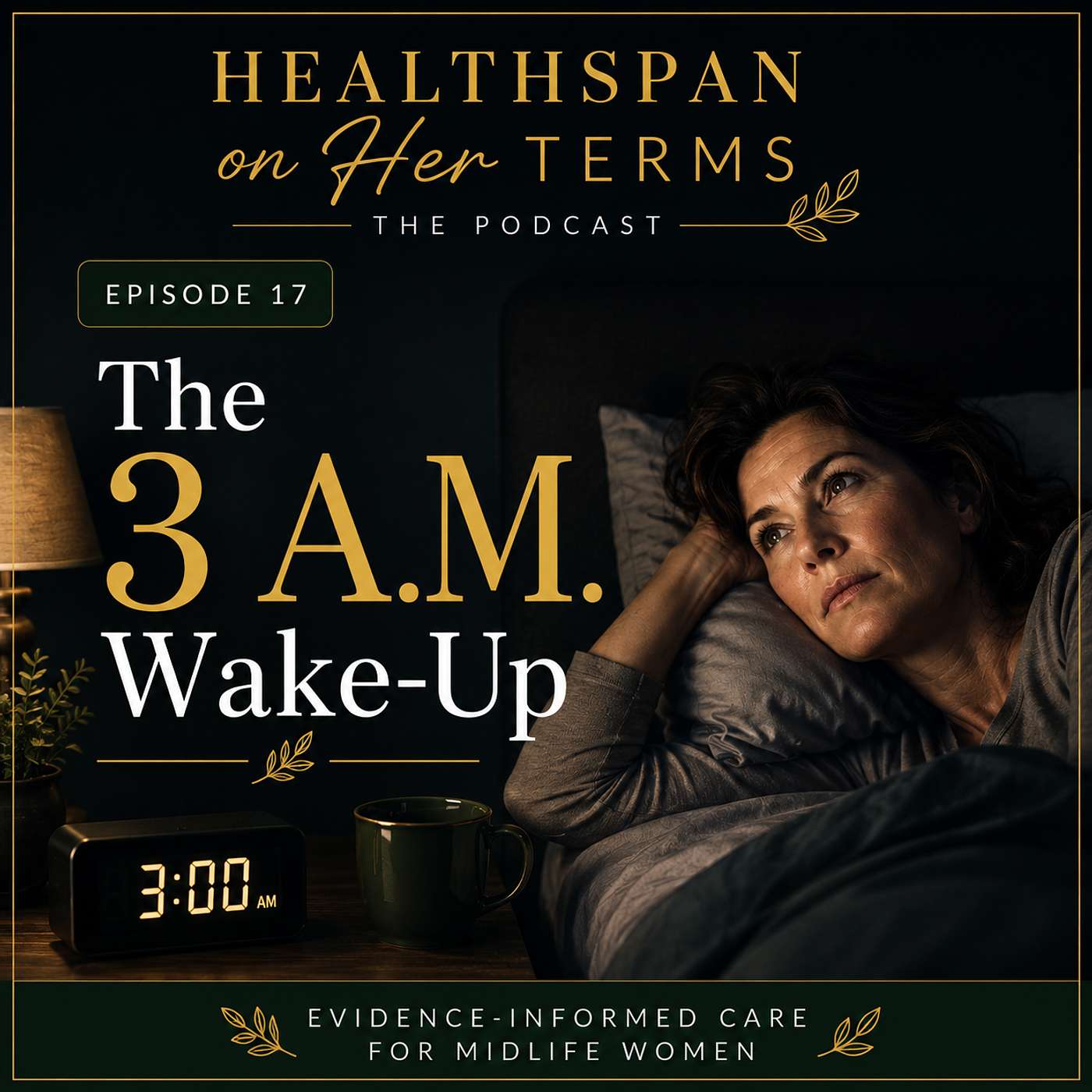Understanding 3 A.M. Wake-Ups: Hormones & Sleep Habits — Healthspan on Her Terms with Dr. Sheri