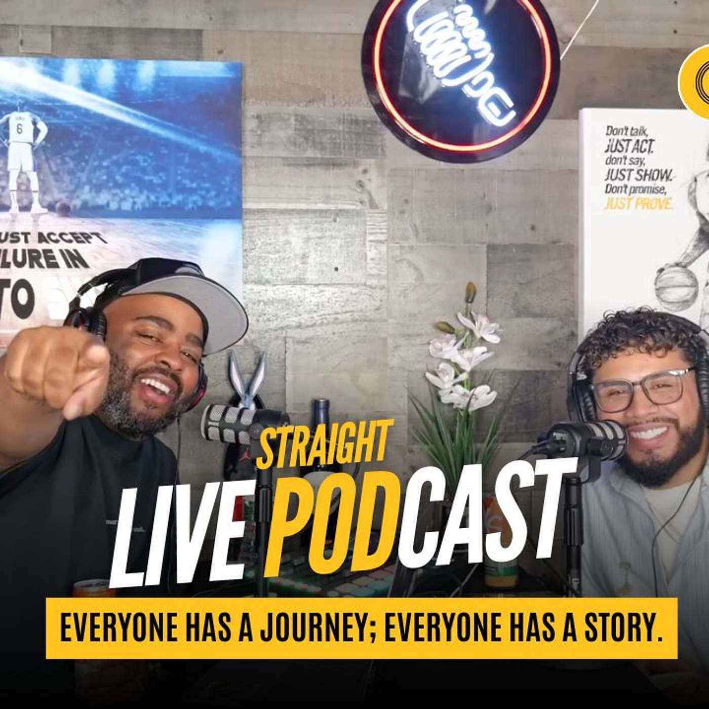 Straight live podcast