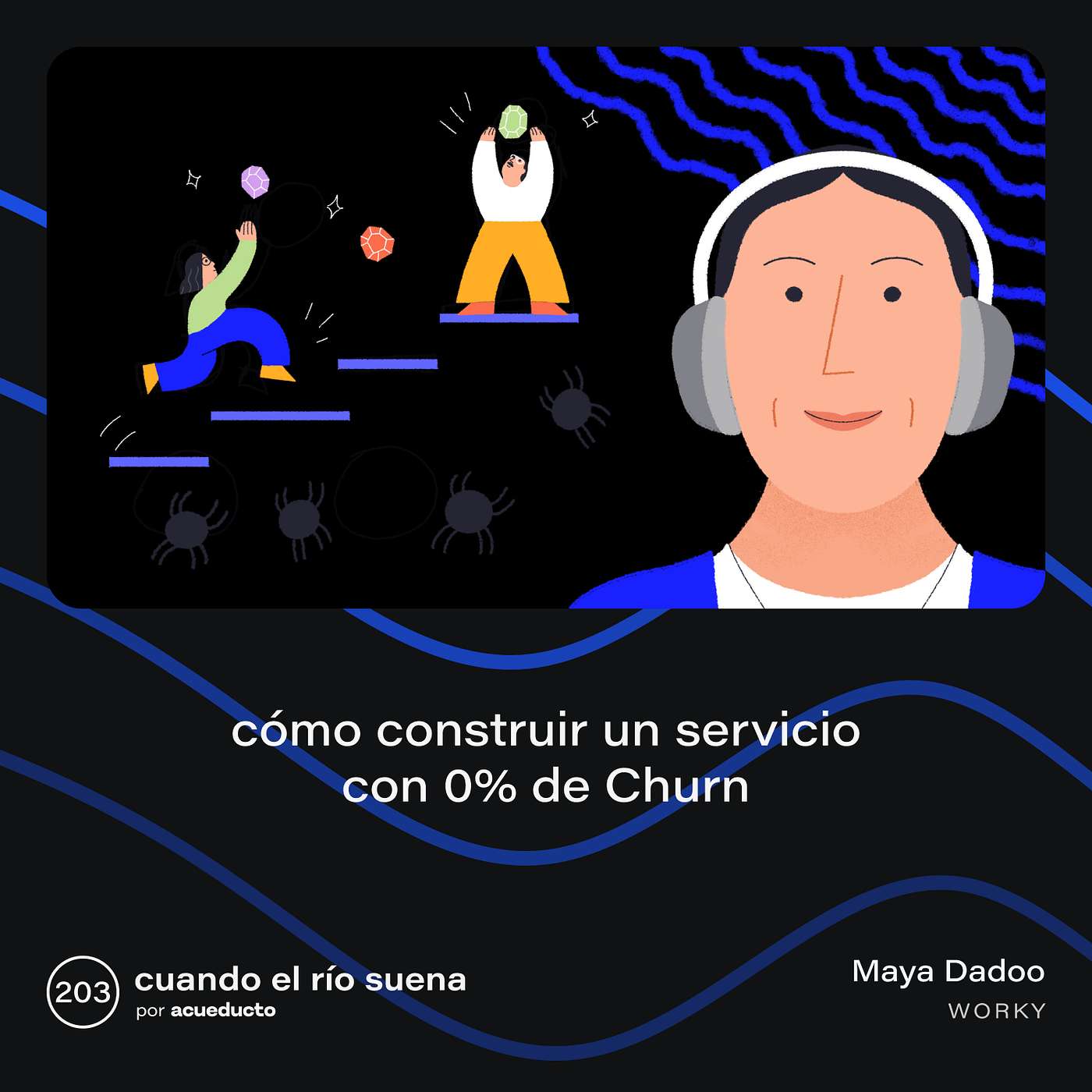 EP203: Cómo construir un servicio con 0% de Churn - Maya Dadoo, Worky