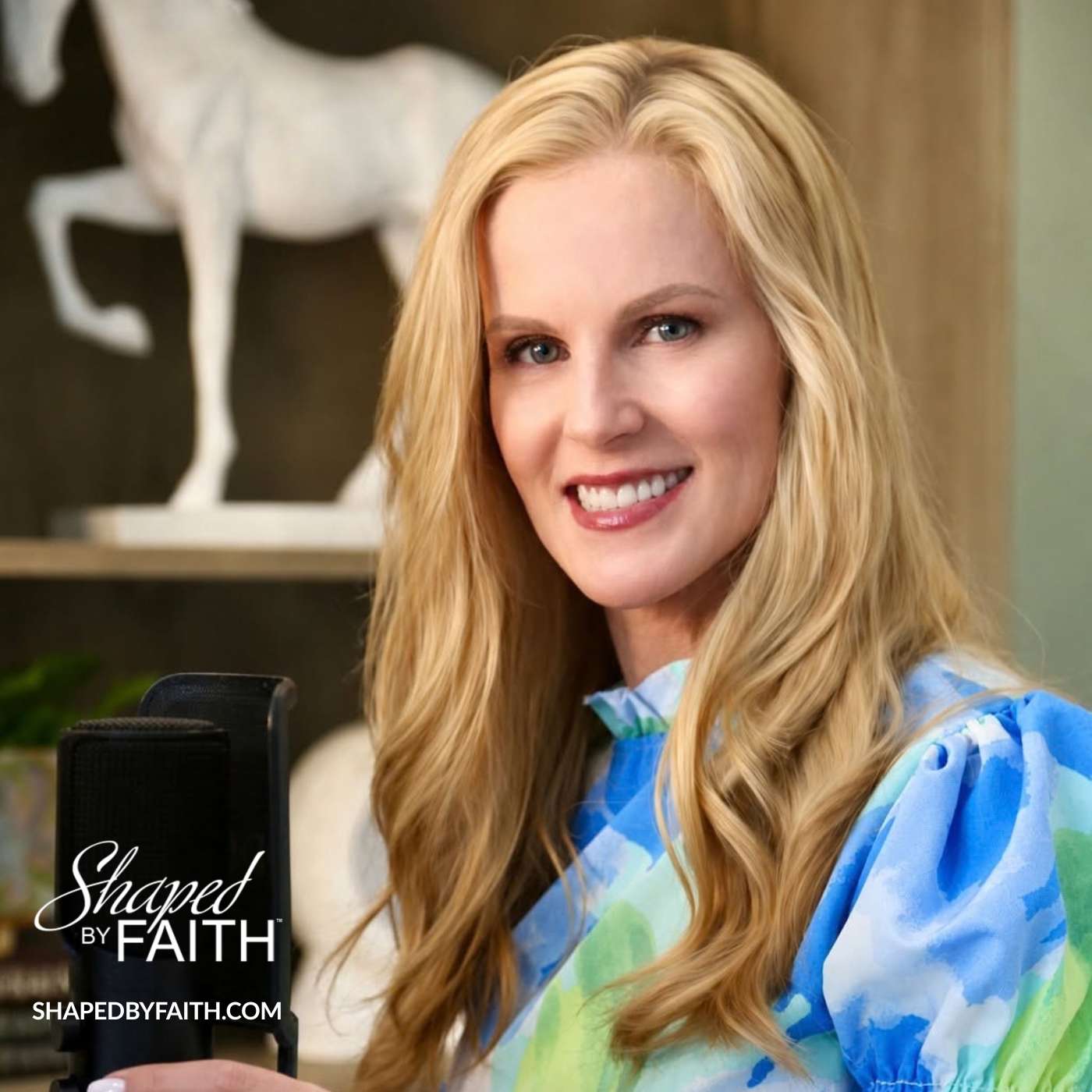 Shaped by Faith with Theresa Rowe podcast artwork