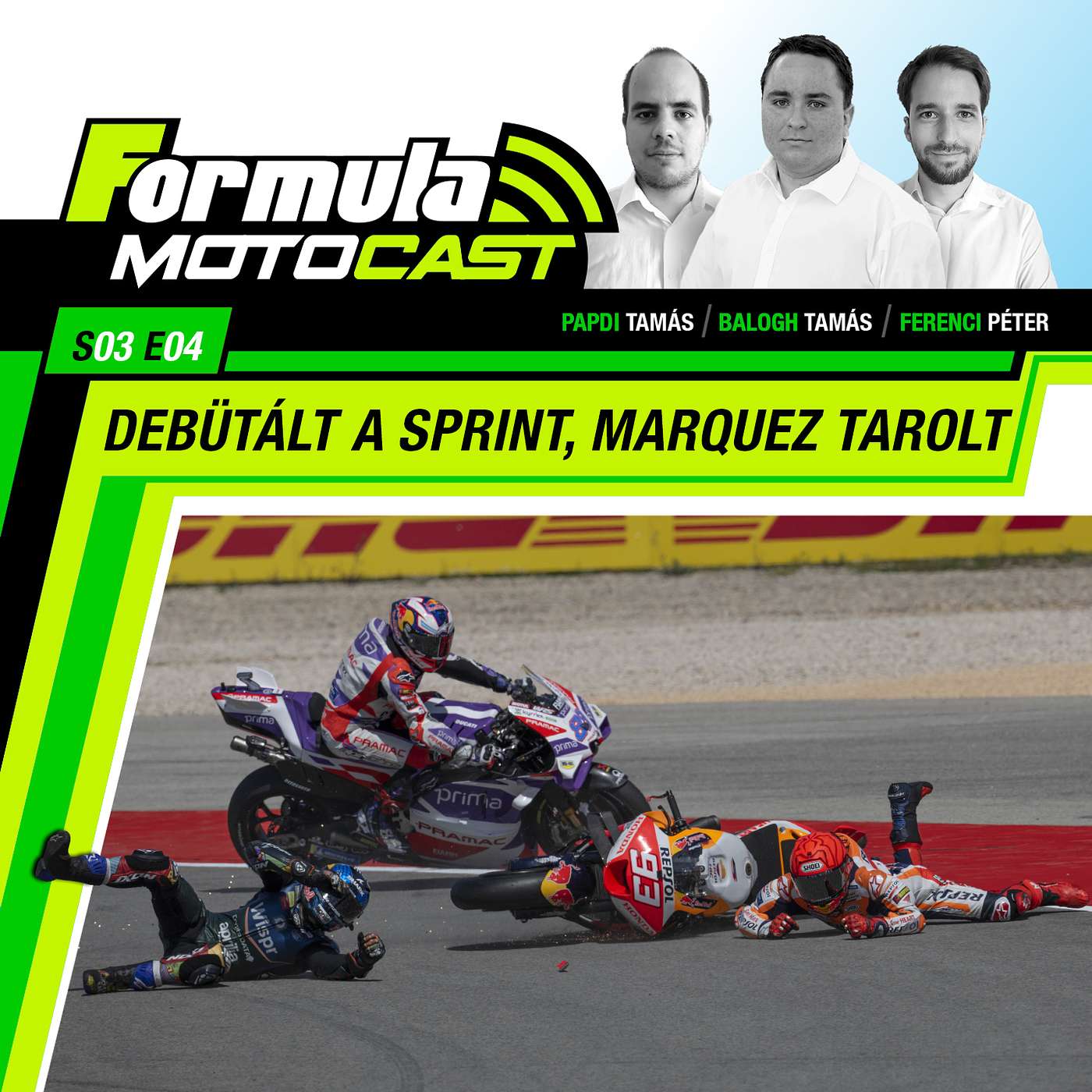 S03EP04 – Debütált a sprint, Marquez tarolt