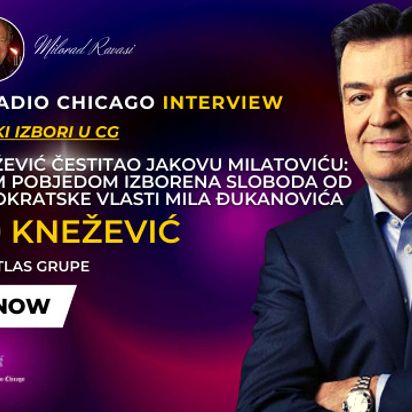 NOVO! DUŠKO KNEŽEVIĆ - ISTORIJSKOM POBJEDOM IZBORENA SLOBODA OD AUTOKRATSKE VLASTI MILA ĐUKANOVIĆA