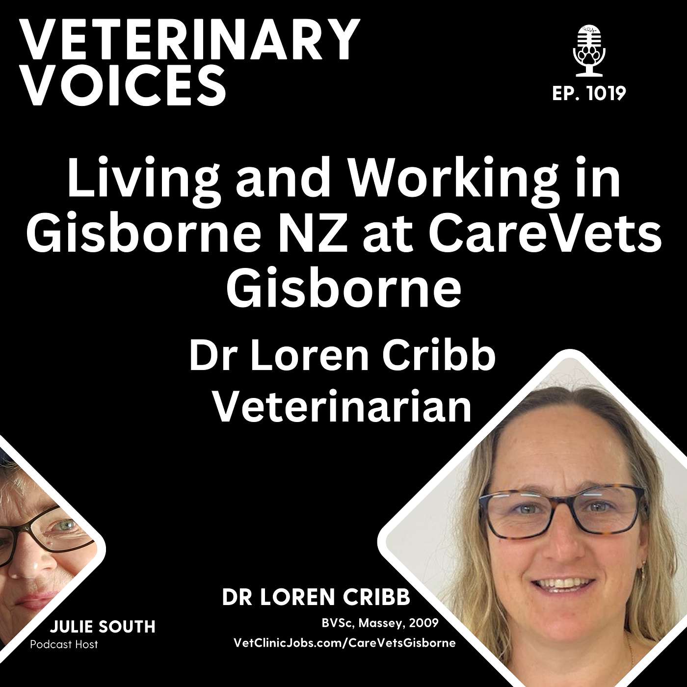 Living and Working as a Veterinarian at CareVets Gisborne with Dr Loren Cribb - ep. 1019