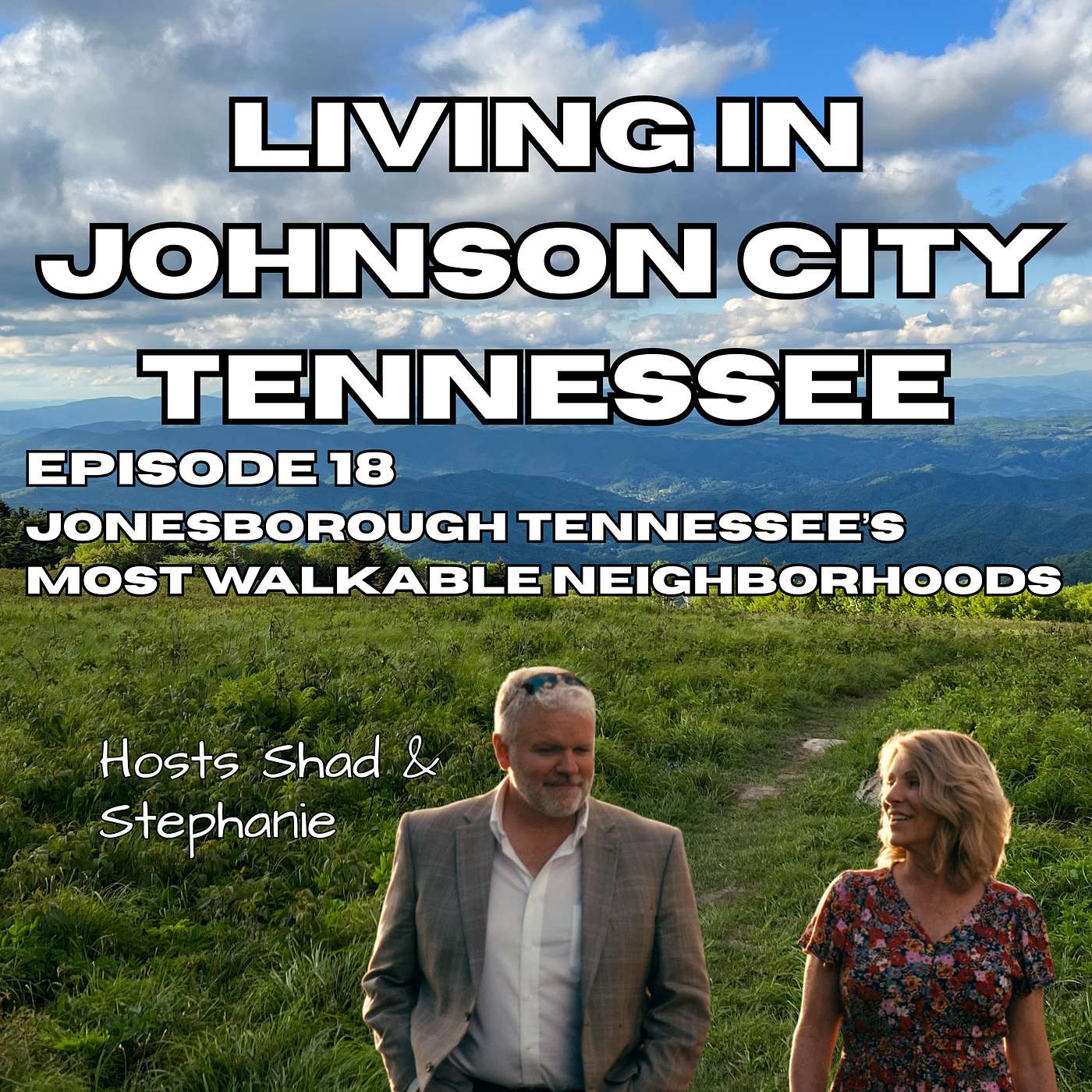 Jonesborough Tennessee's Most Walkable Neighborhoods episode artwork