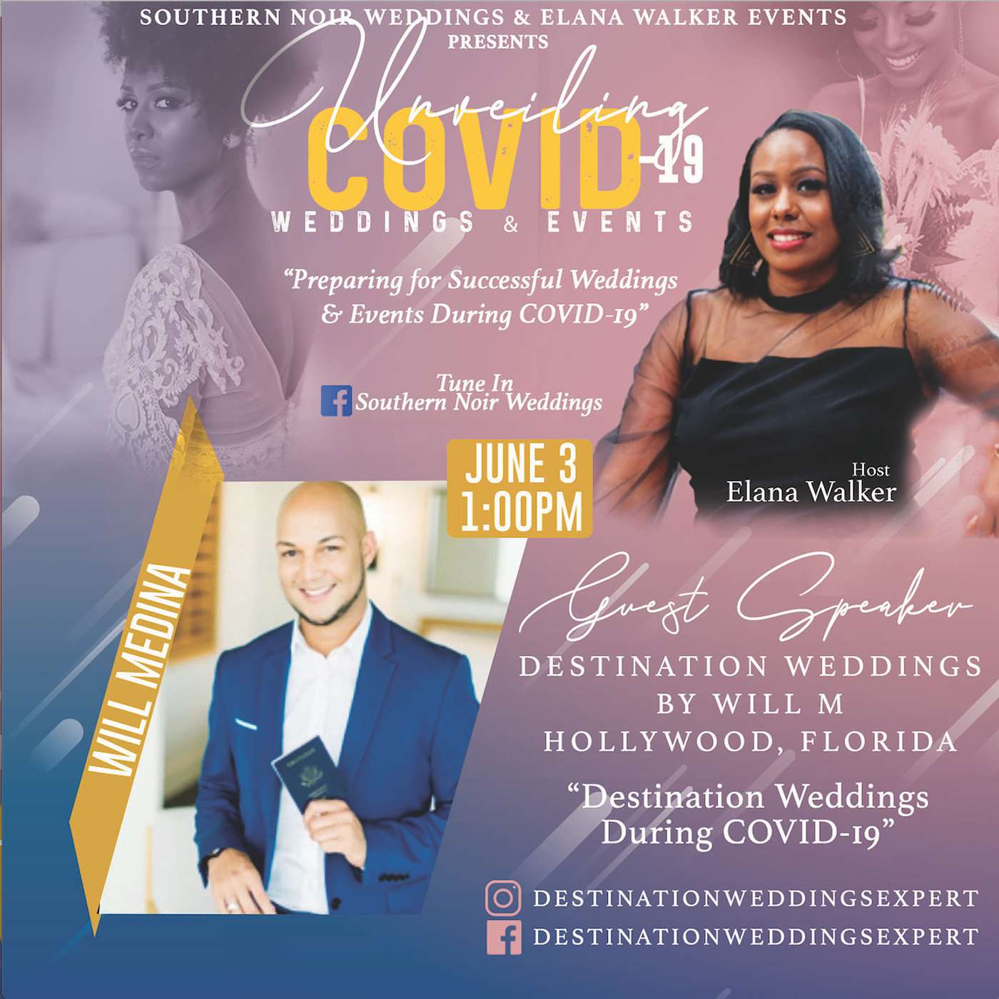 2. Destination Weddings During COVID-19 (Interview for Southern Noir Weddings)