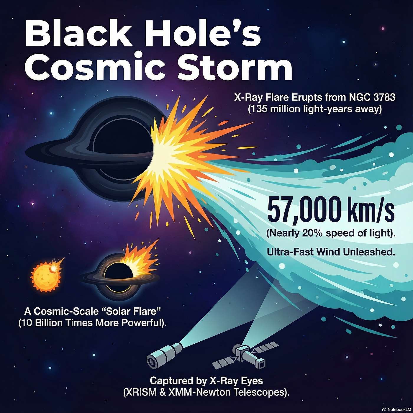 Black Hole's Cosmic Storm episode artwork