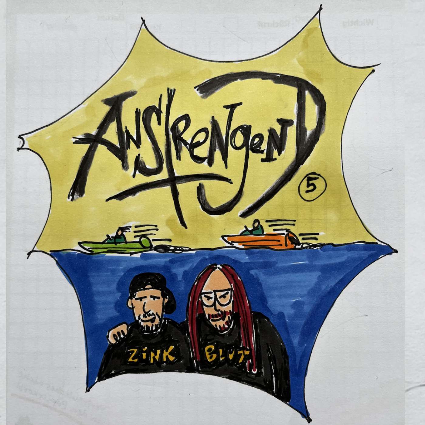 Folge Fünf – Schimärenhafte Teufel bluten Zinkboote voll episode artwork