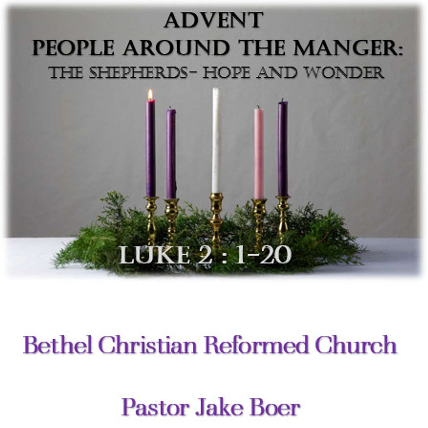 November 27/22- ADVENT: PEOPLE AROUND THE MANGER- SHEPHERDS: HOPE AND WONDER episode artwork