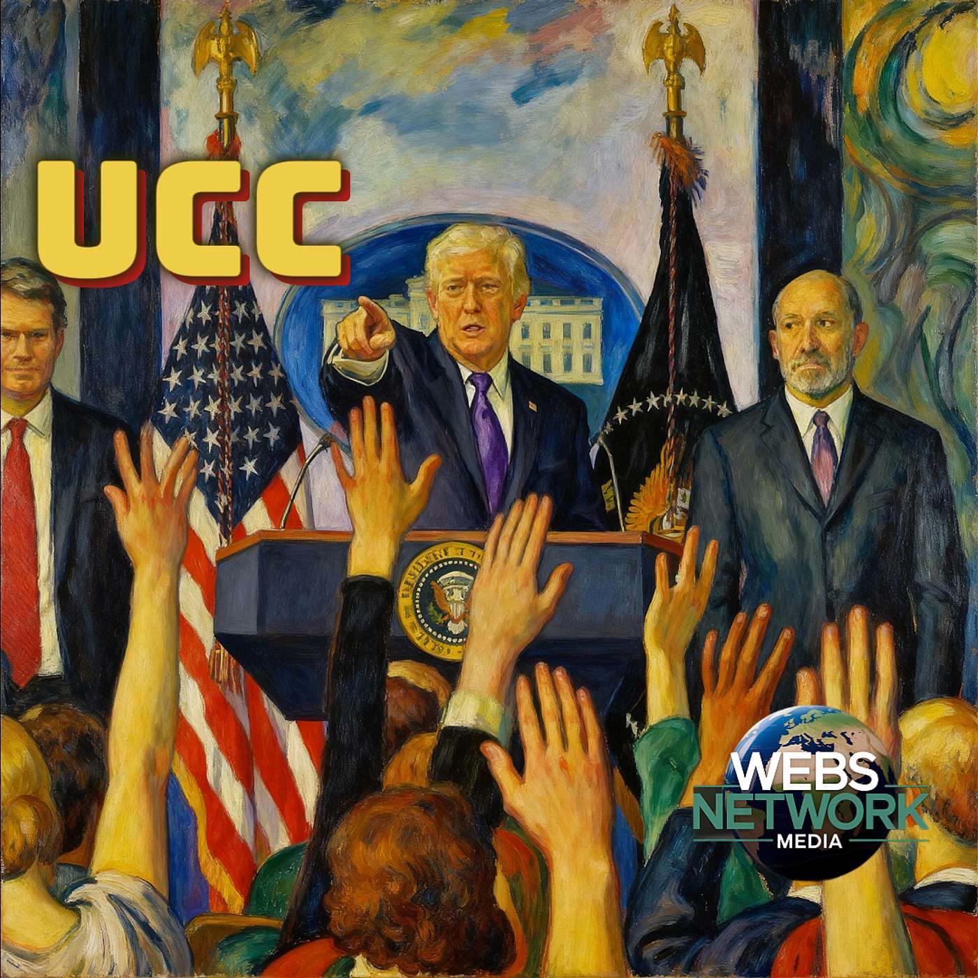 Trump, seeking executive power over elections, is urged to declare emergency episode artwork