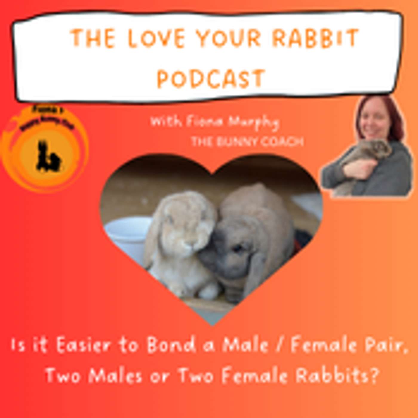 The Love Your Rabbit Podcast with Fiona Murphy, The Bunny Coach