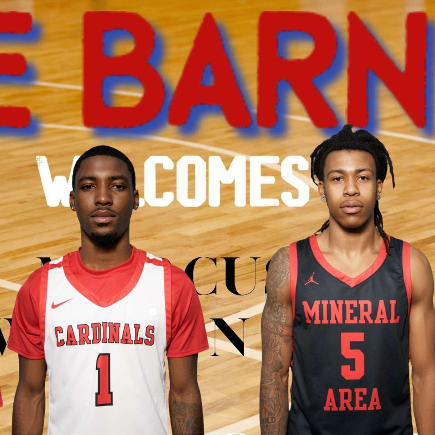 Marcus Watson Jr and Josh Meo of YOUR Mineral Area College Men's Basketball
