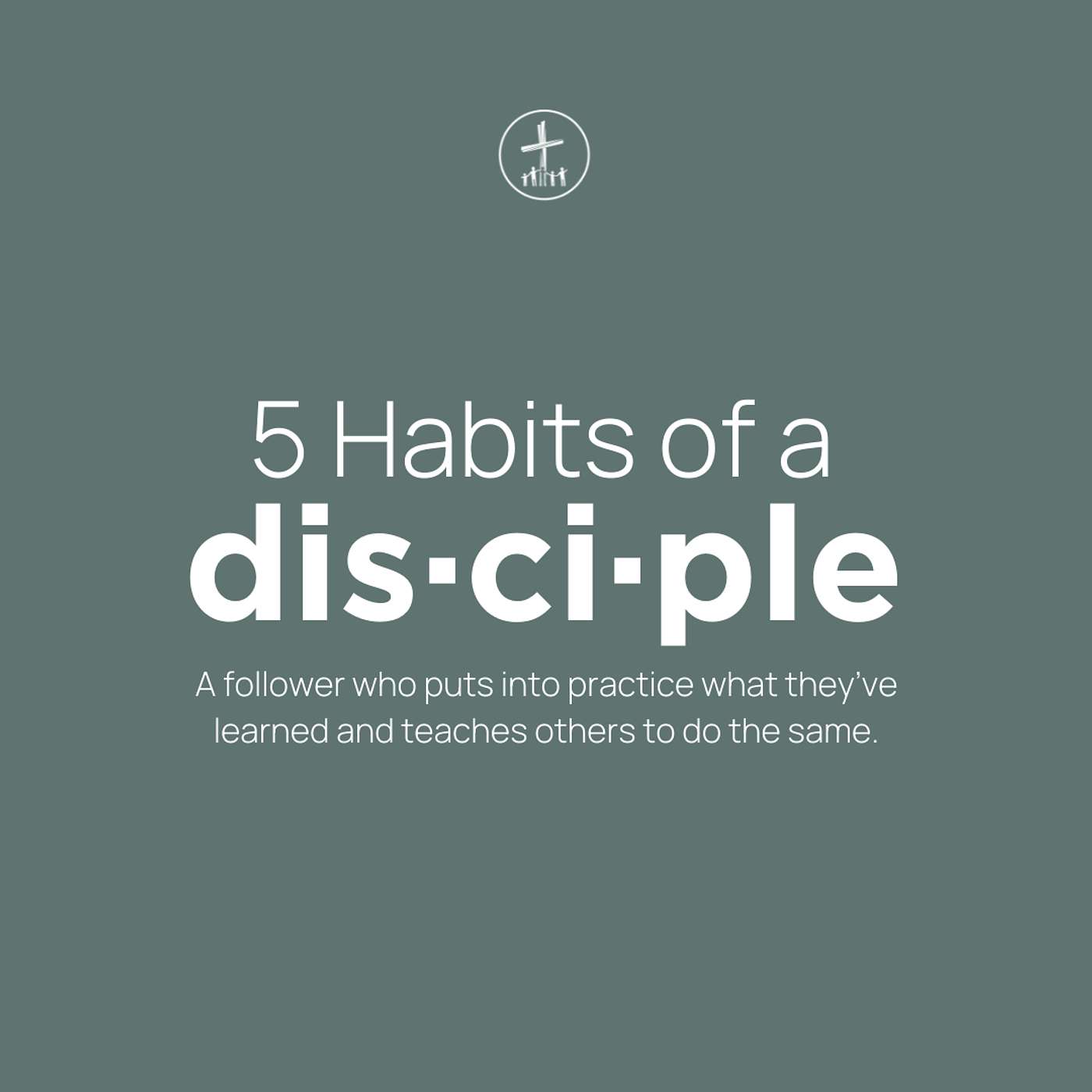 What Is a Disciple? | 5 Habits Of A Disciple | Pastor Joel Schulz episode artwork