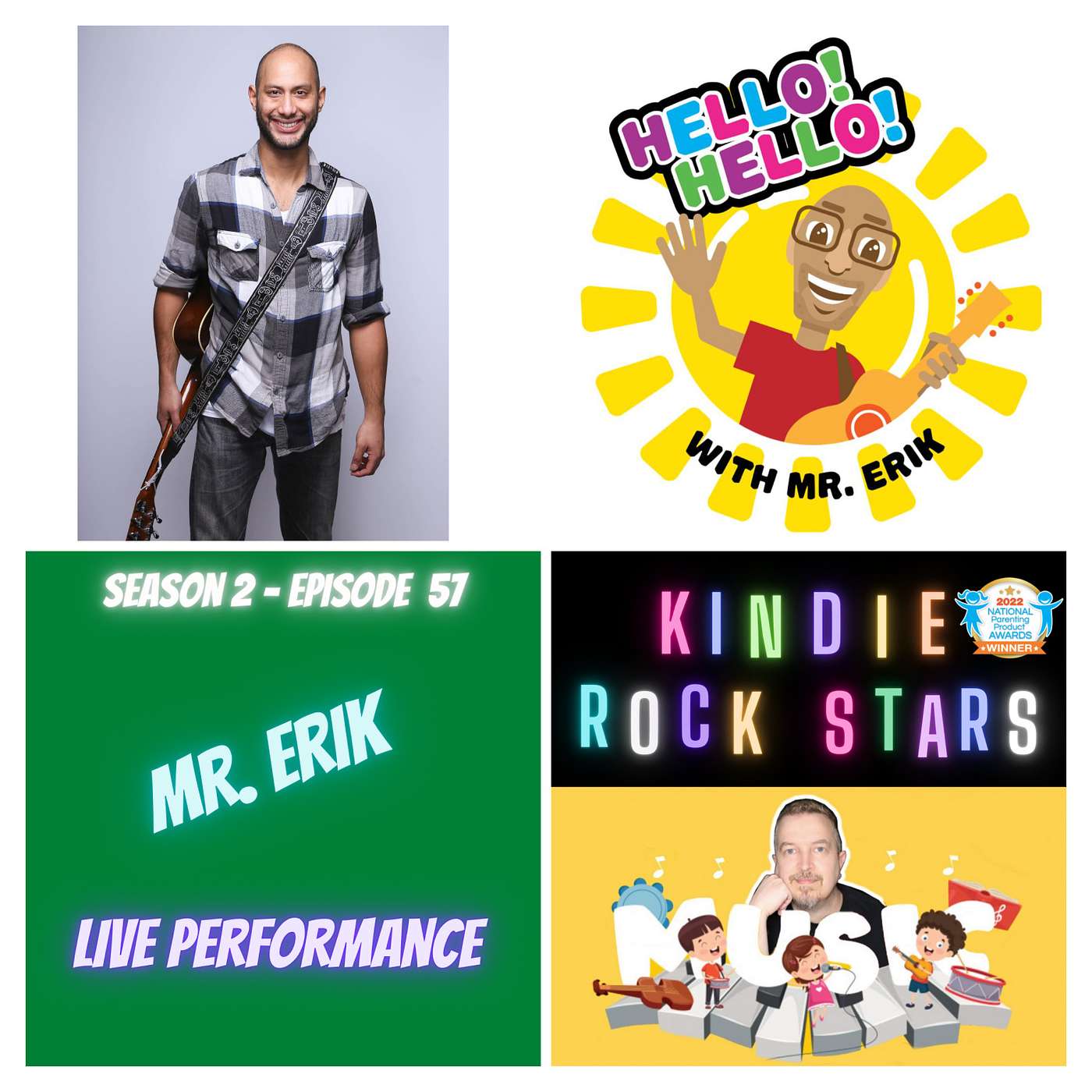 Season 2 Ep 57 - MR. ERIK - Live Performance