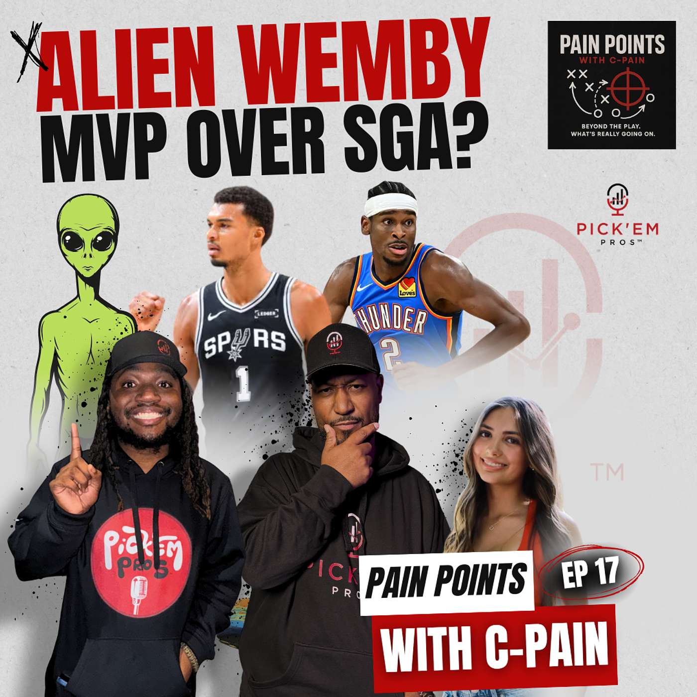 Has Wemby CAUGHT SGA for MVP?! + Final Four & NFL Draft Debate | Pain Points Ep. 17