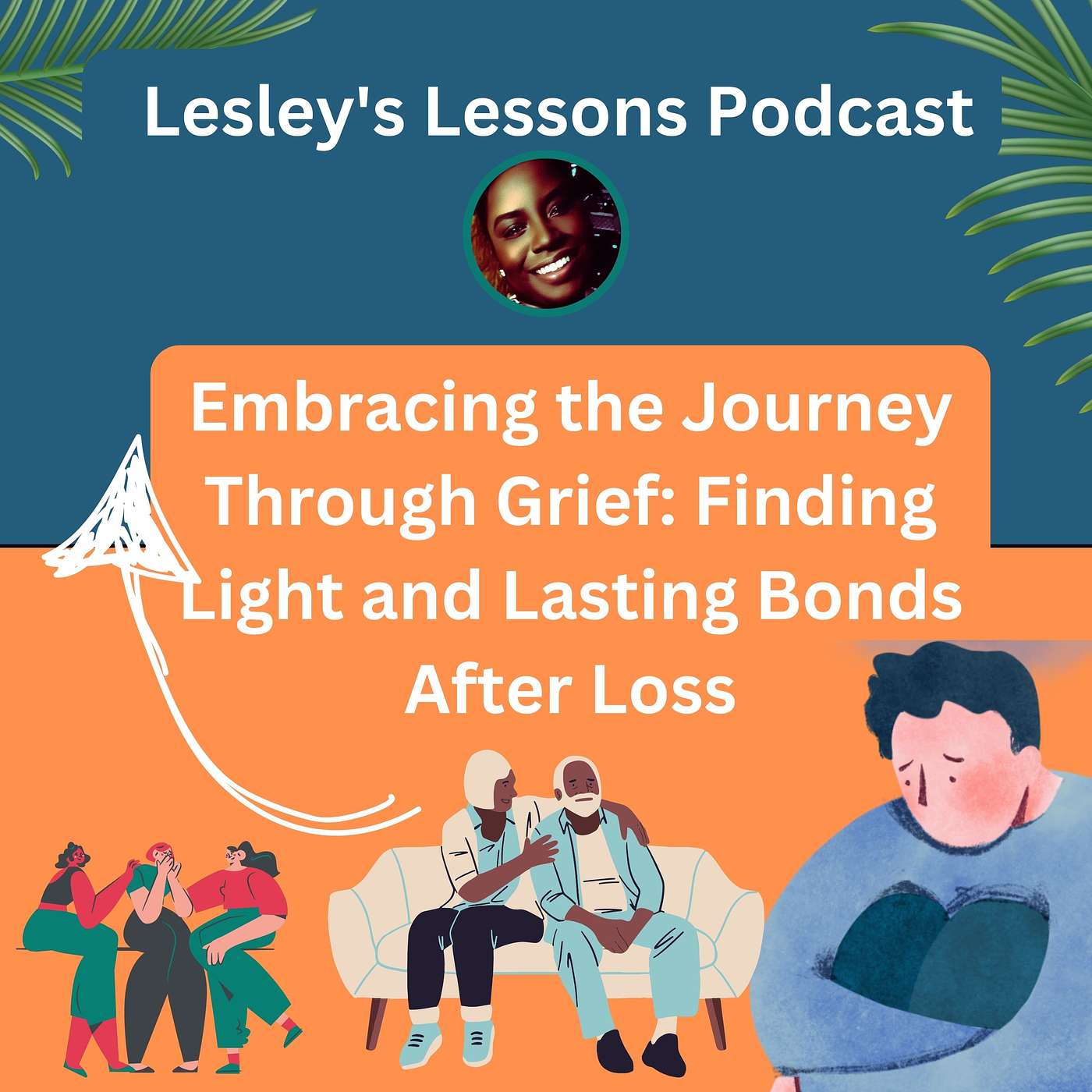 Embracing the Journey Through Grief: Finding Light and Lasting Bonds After Loss ✨🌹 | Lesley's Lessons Podcast