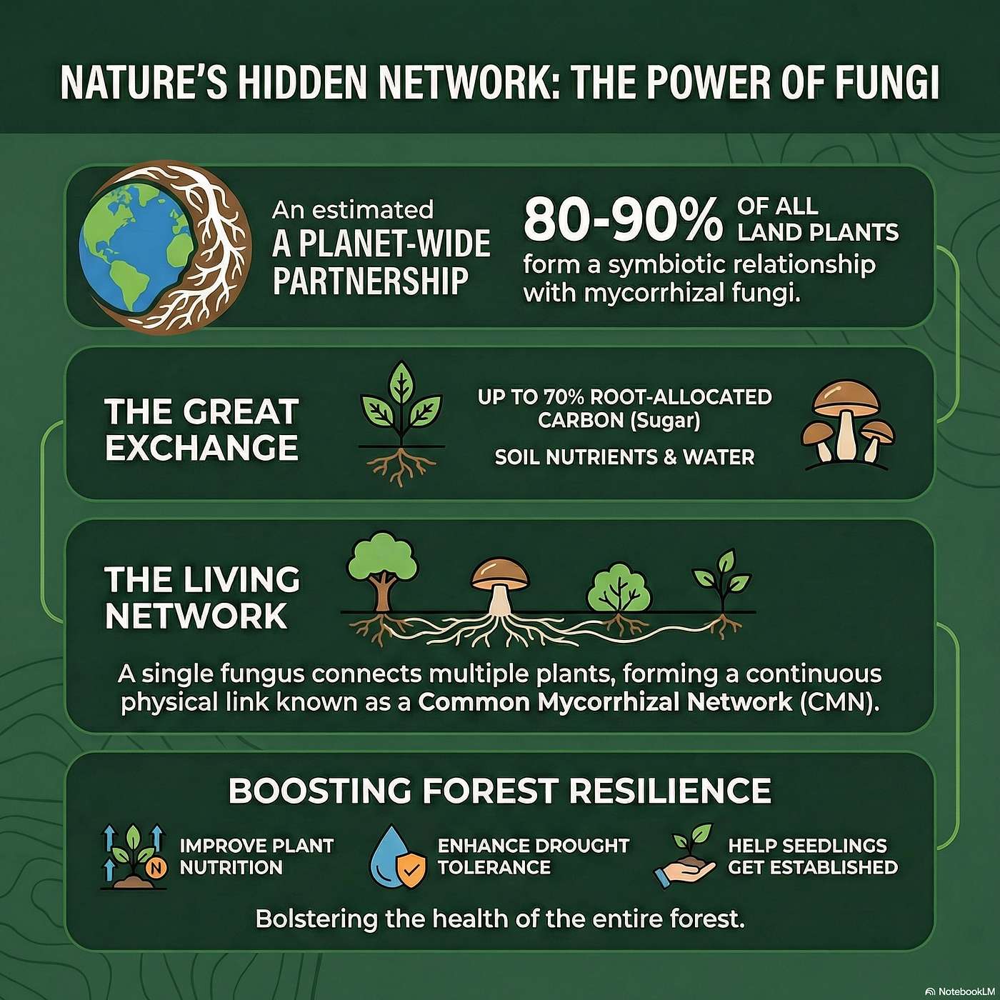 The Forest's Hidden Market: Mycorrhizal Networks and the Mother Tree episode artwork