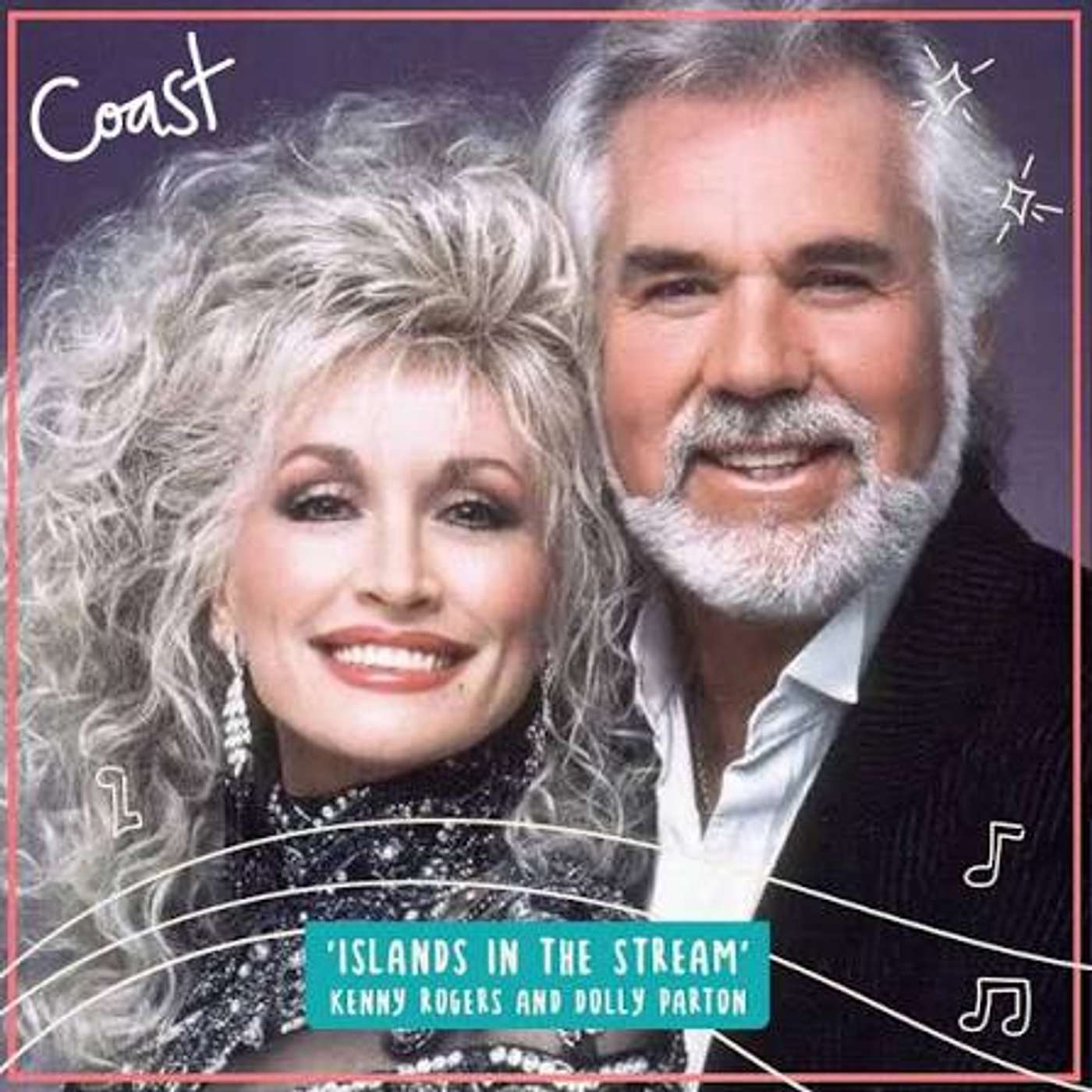 ISLANDS IN THE STREAM, KENNY ROGERS AND DOLLY PARTON, 1983, RCA. RIP DOLLY episode artwork