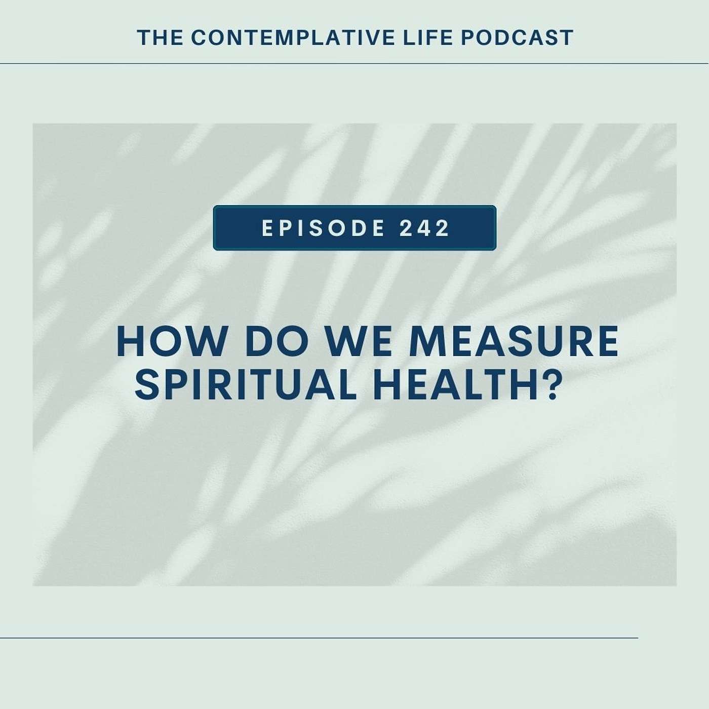 E 242    How Do We Measure Spiritual Health?