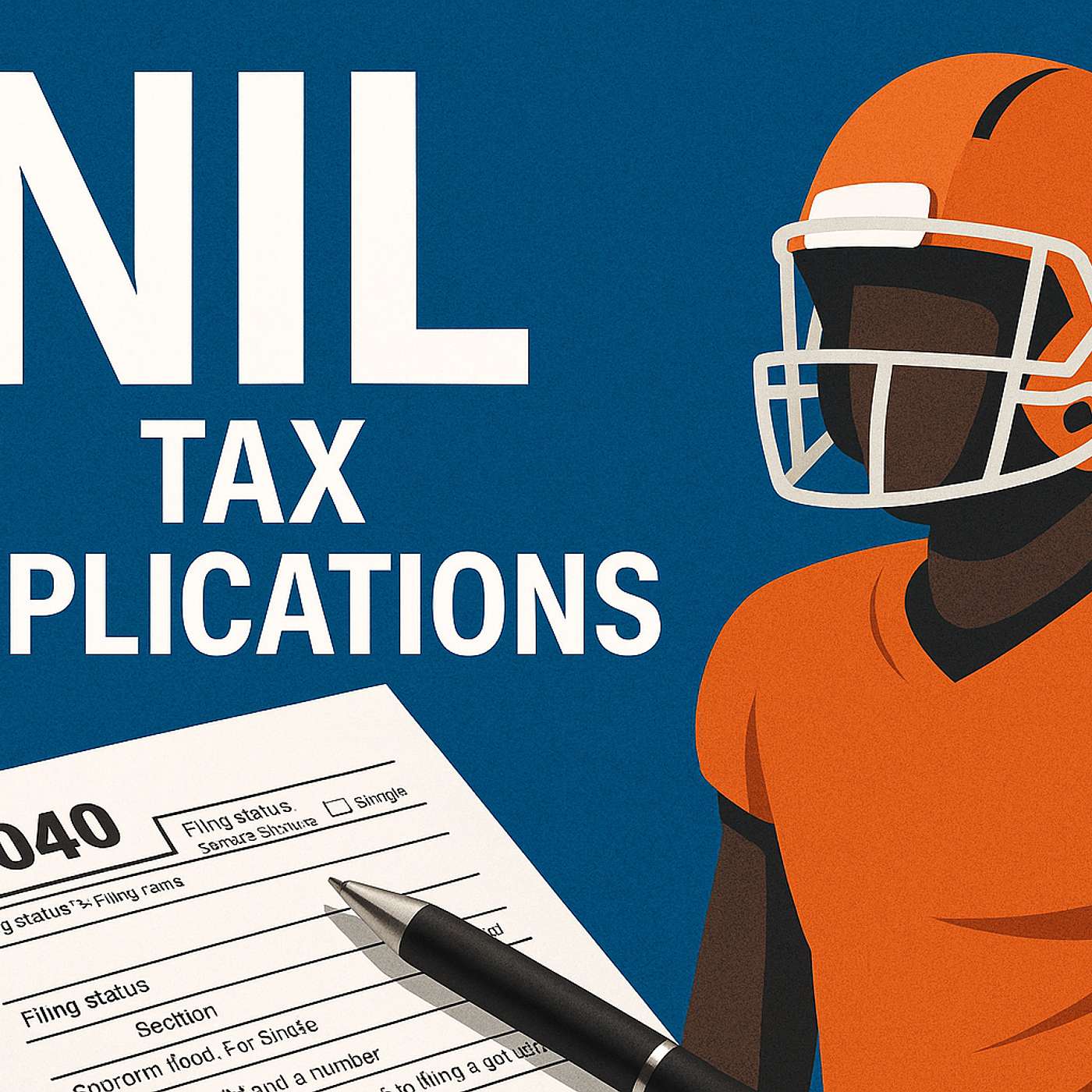 NIL Tax Implications episode artwork