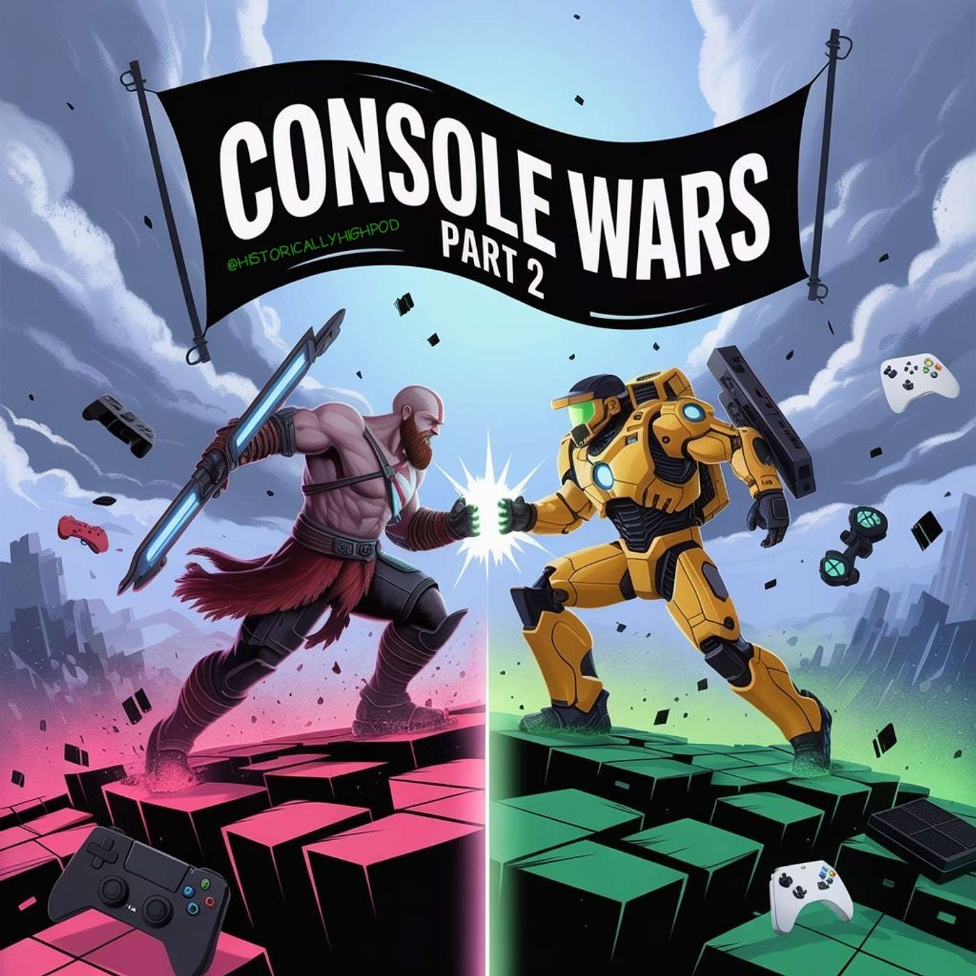 cover of episode The Console Wars: Playstation vs XBOX