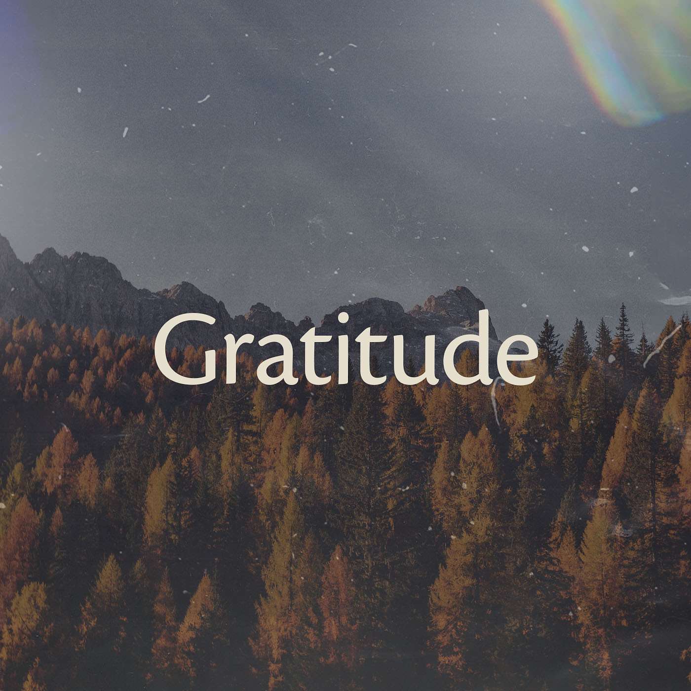 Gratitude - Week 1 episode artwork