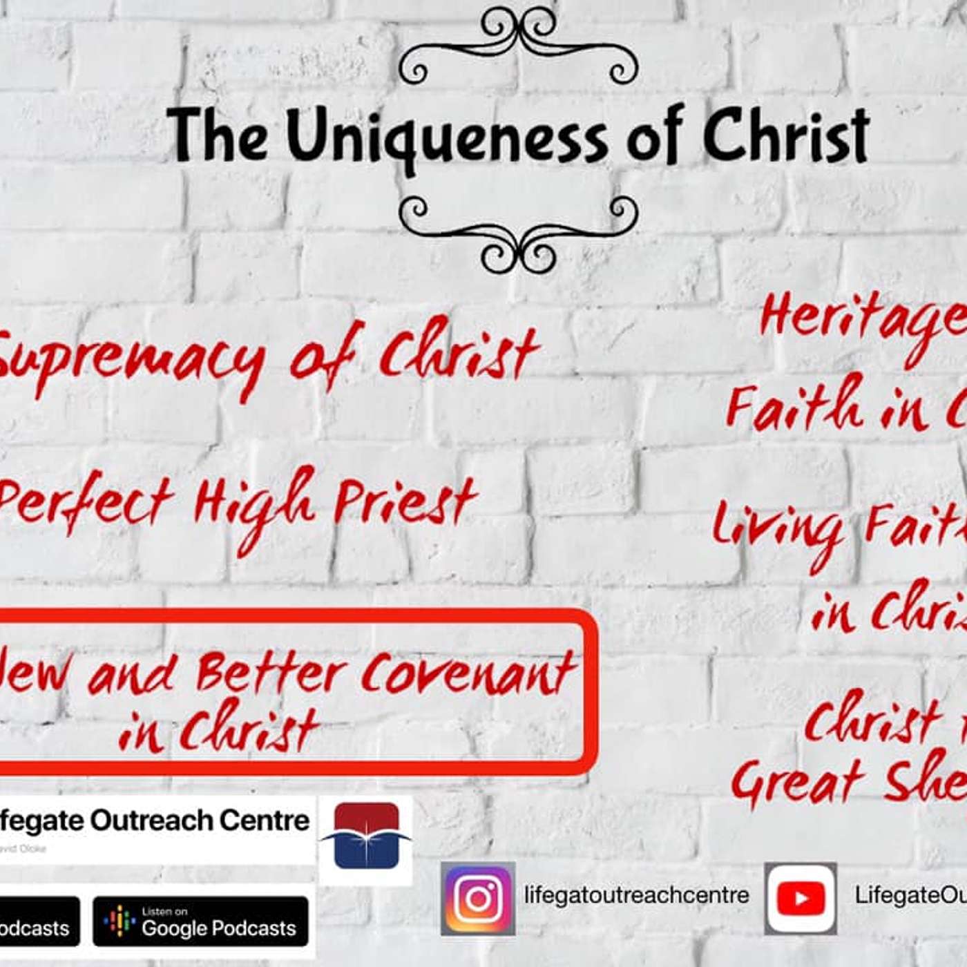 The New and Better Covenant - Lifegate Outreach Centre - 31.5.20 episode artwork