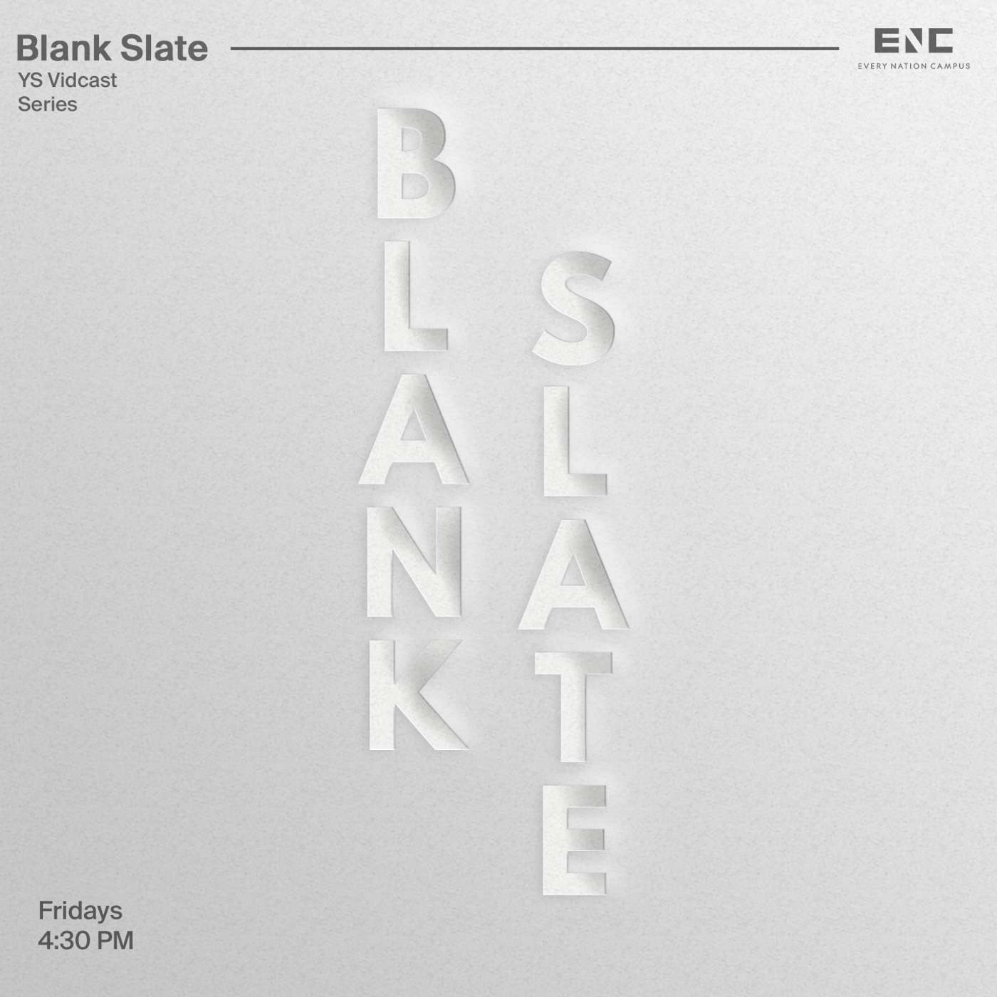 ENC Katip Vidcast - Blank Slate - Week 3 - Pastor Jeng Aguinaldo