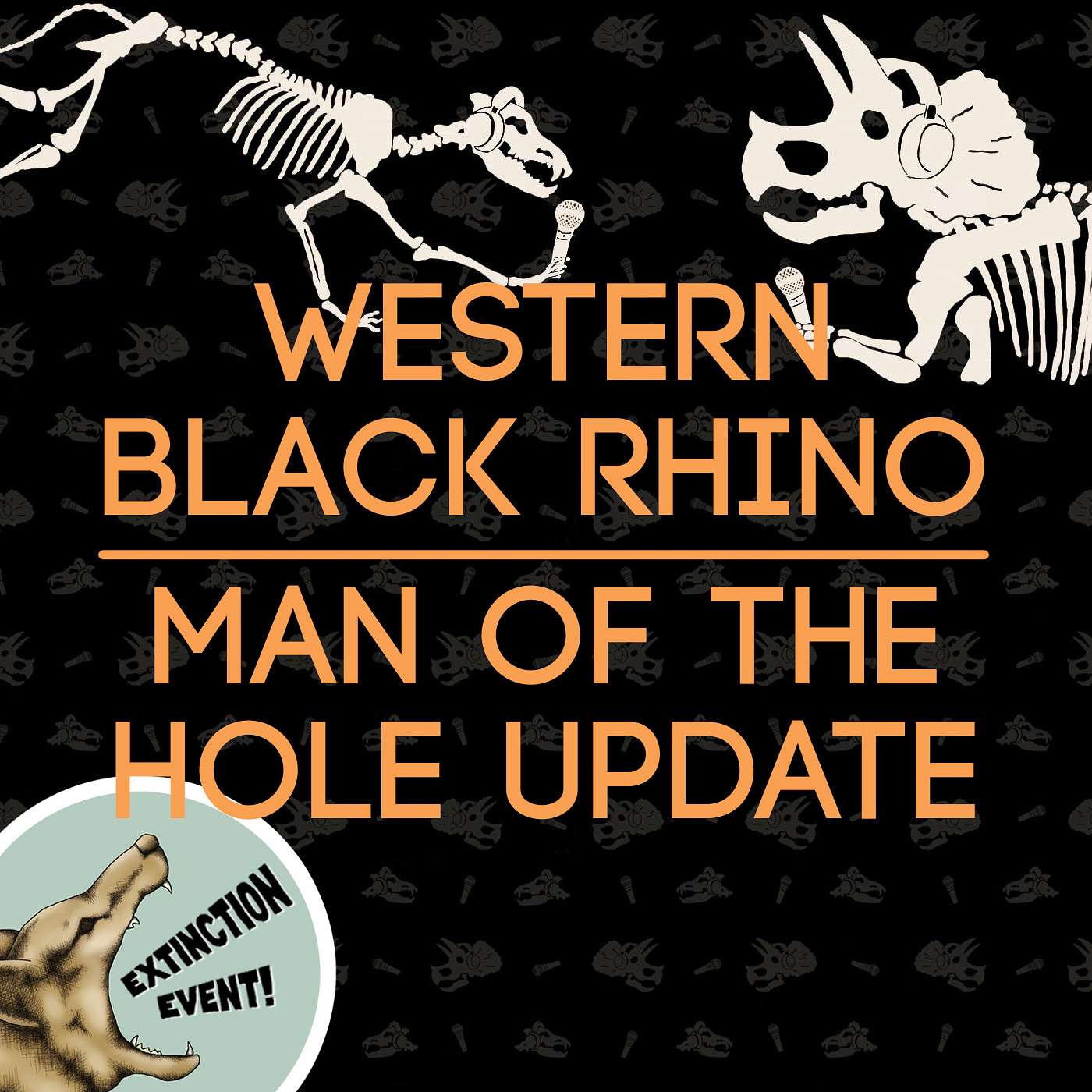 Western Black Rhino & Man of the Hole