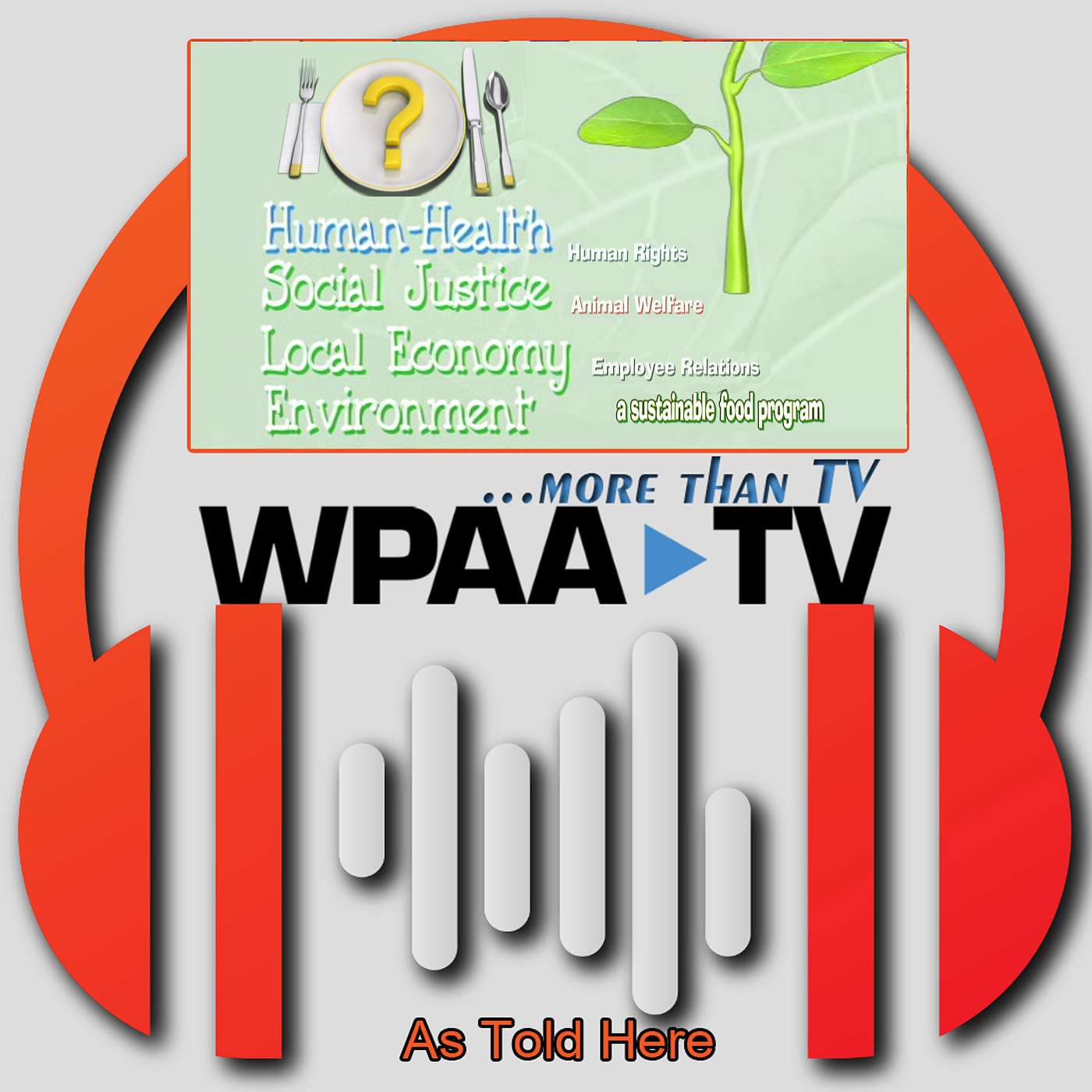 As Told Here | More than TV | WPAA-TV | In studioW