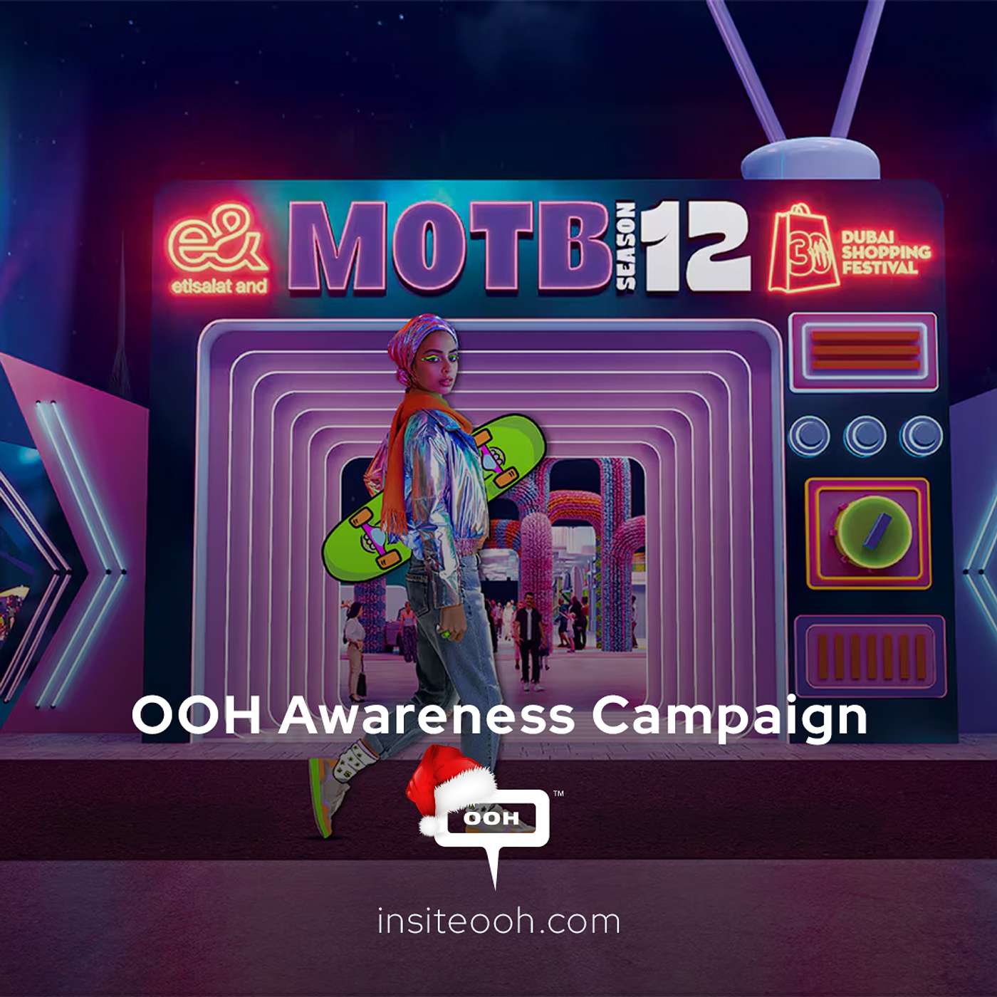 Shop, Eat, and Vibe All in One Place at MOTB Season 12 Now on Dubai’s DOOH episode artwork