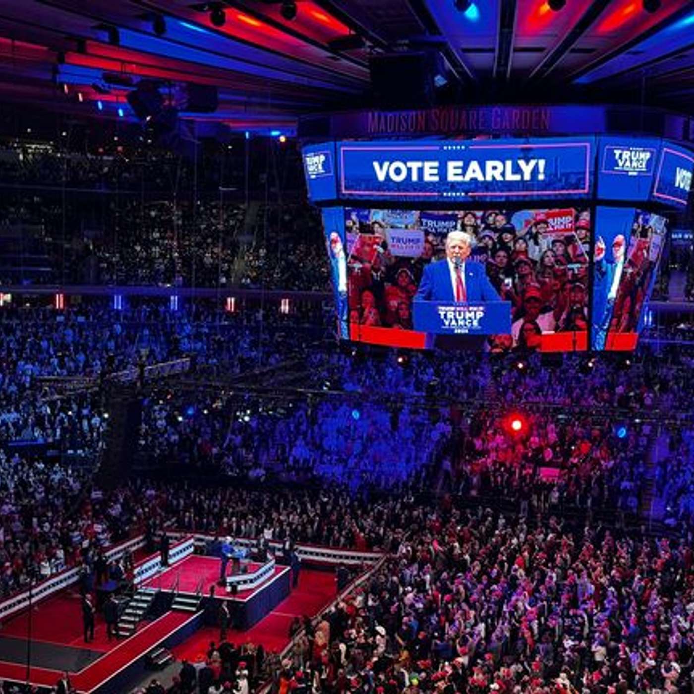 Trump Rally Electrifies Madison Square Garden