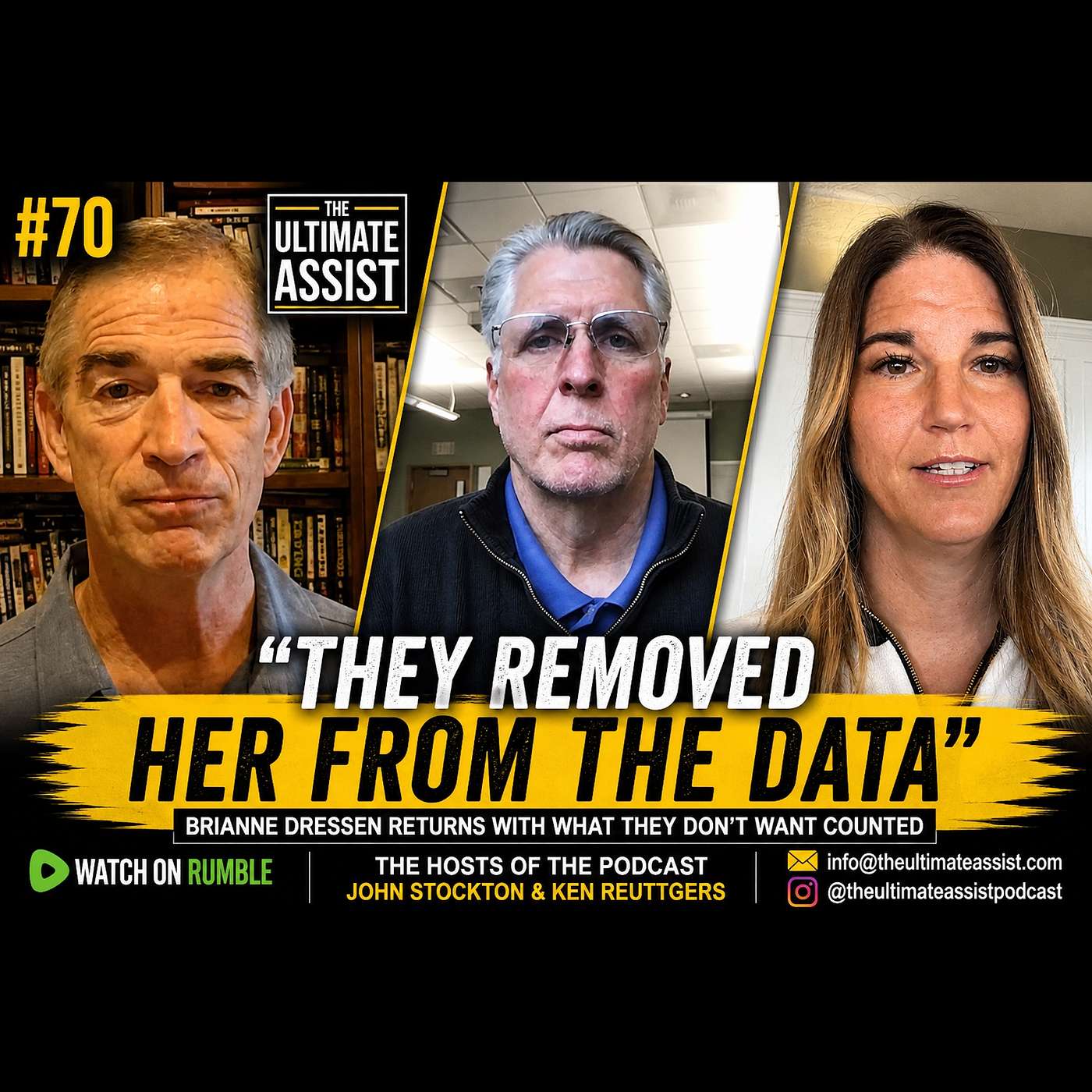#70: “They Removed Her from the Data” — Brianne Dressen Returns with What They Don’t Want Counted episode artwork
