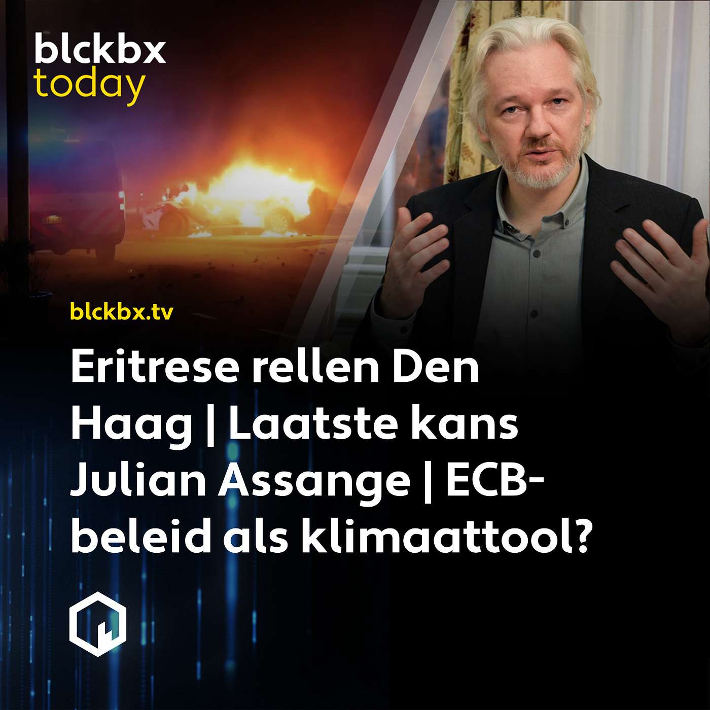 blckbx today #279: Eritrese rellen Den Haag | Laatste kans Julian Assange | ECB-beleid als klimaattool?