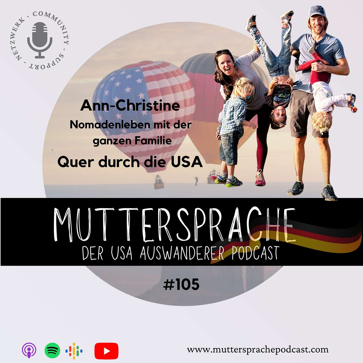 ANN-CHRISTINE: Nomadenleben mit der ganzen Familie - Quer durch die USA