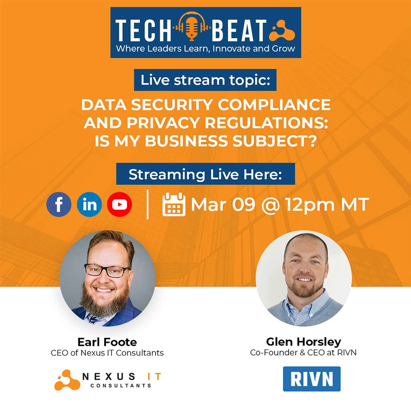 The Nexus IT TechBeat Podcast with Founder/CEO, Earl Foote