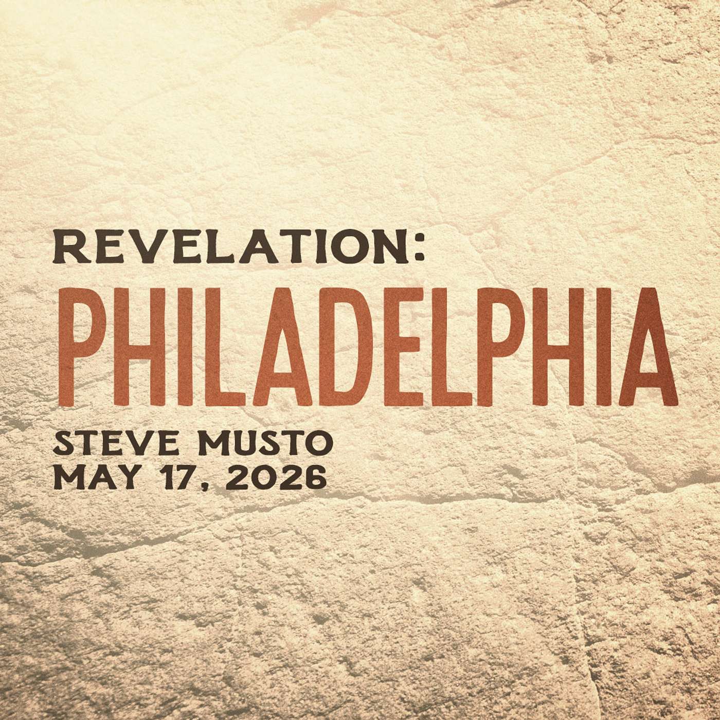 Philadelphia • Revelation 3:7-13 • Steve Musto episode artwork