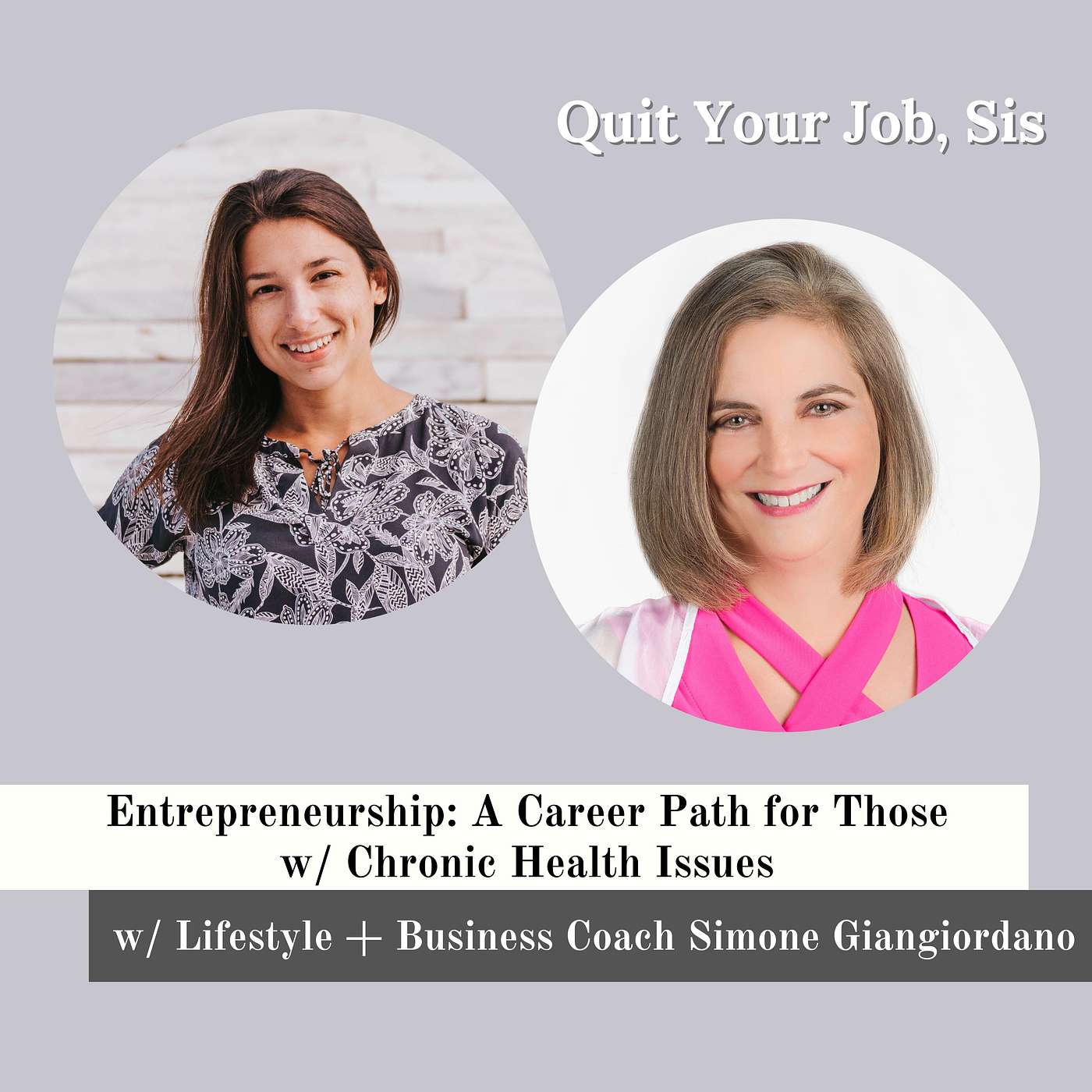 Entrepreneurship: A Career Path for Those With Chronic Health Issues w/ Lifestyle + Business Coach Simone Giangiordano