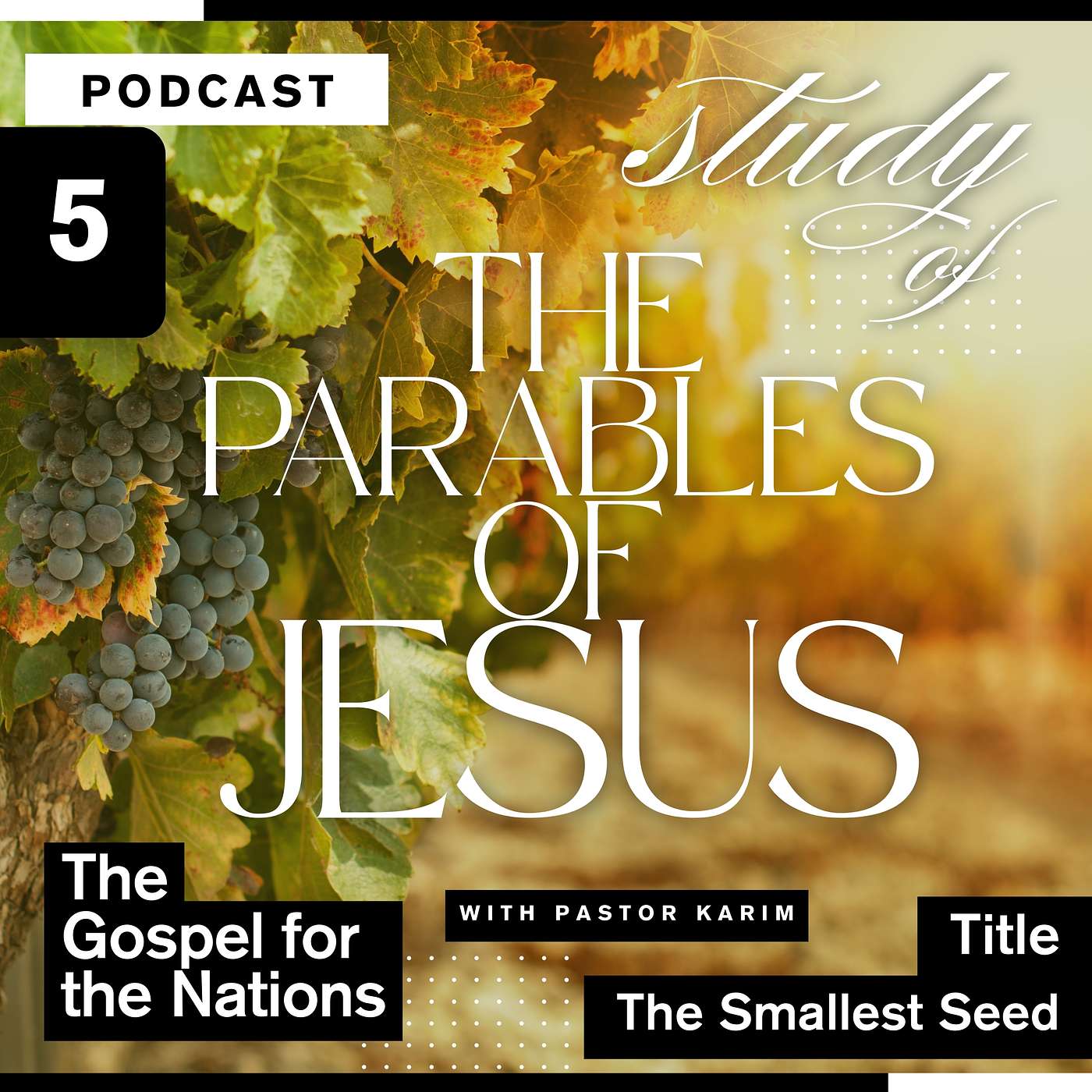 The Parables of Jesus - The Smallest Seed