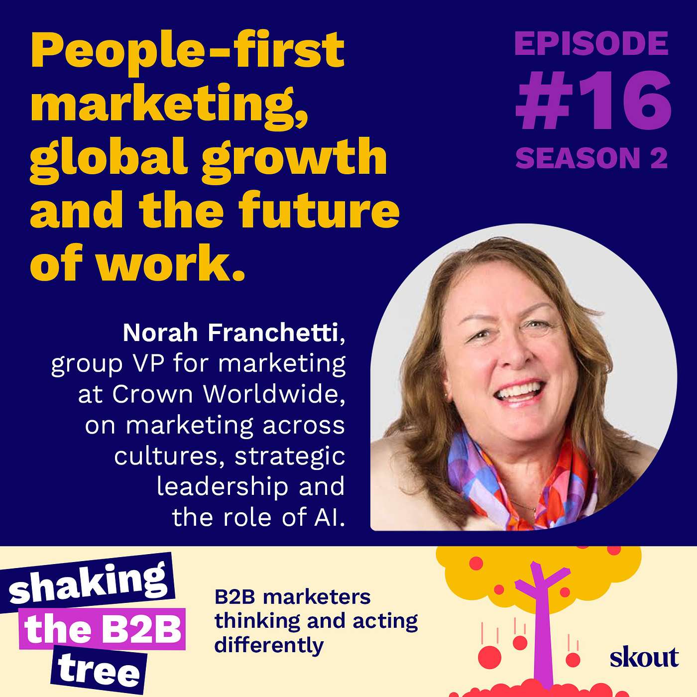 S2: E16: Norah Franchetti on people-first marketing, global growth and the future of work